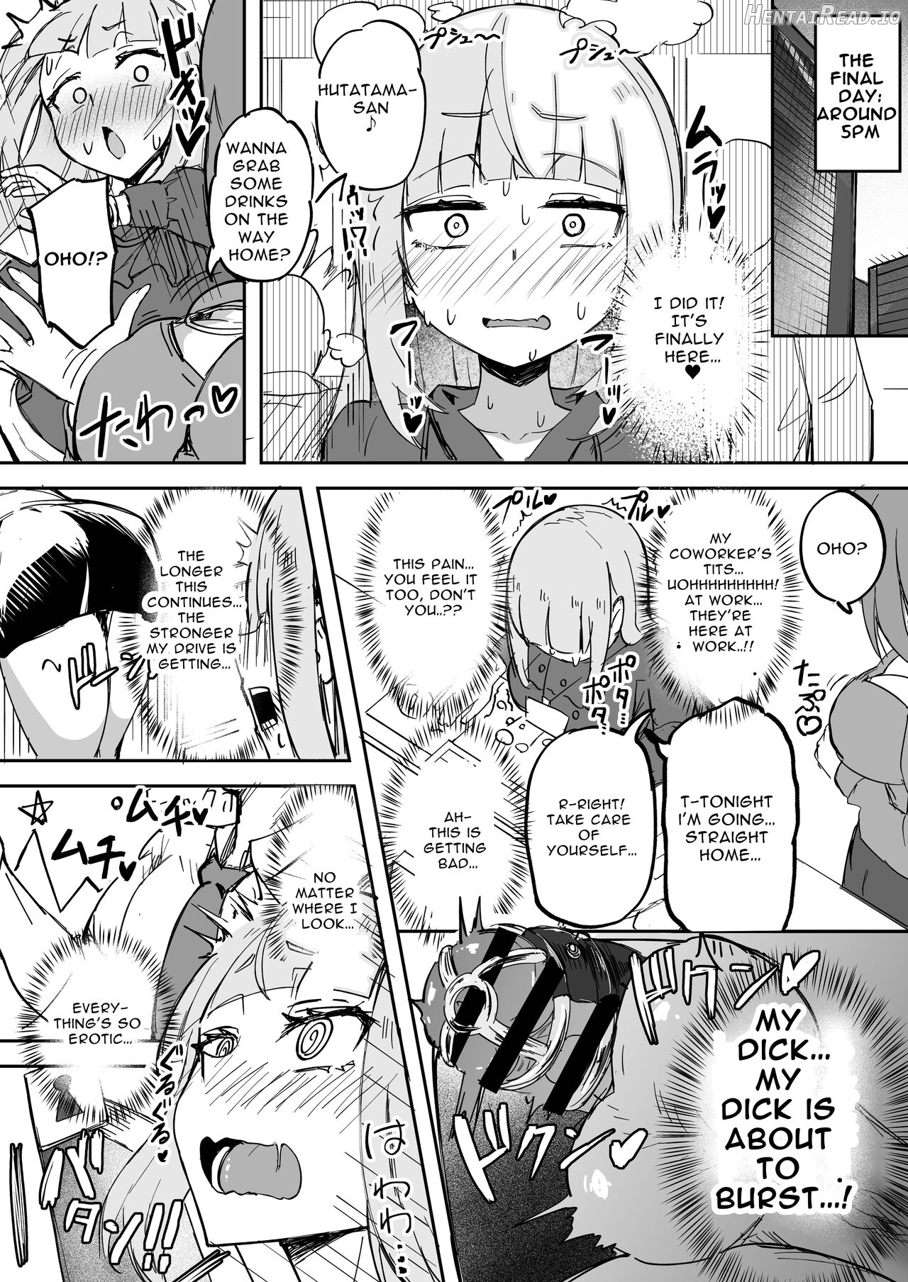 Futanari OL Futatama Tsukasa-chan to Icha Love Shasei Kanri Polynesian Sex de Kairakuzuke no 5-kakan Chapter 1 - page 23