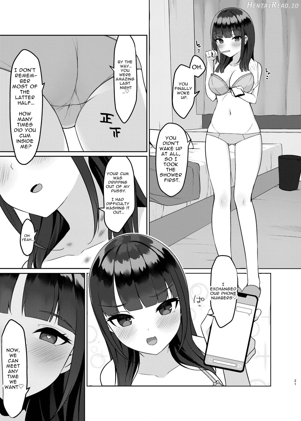 Appli de Deatta Sono Hi ni Deisui Ecchi Shite SeFri ni Narimashita Chapter 1 - page 20