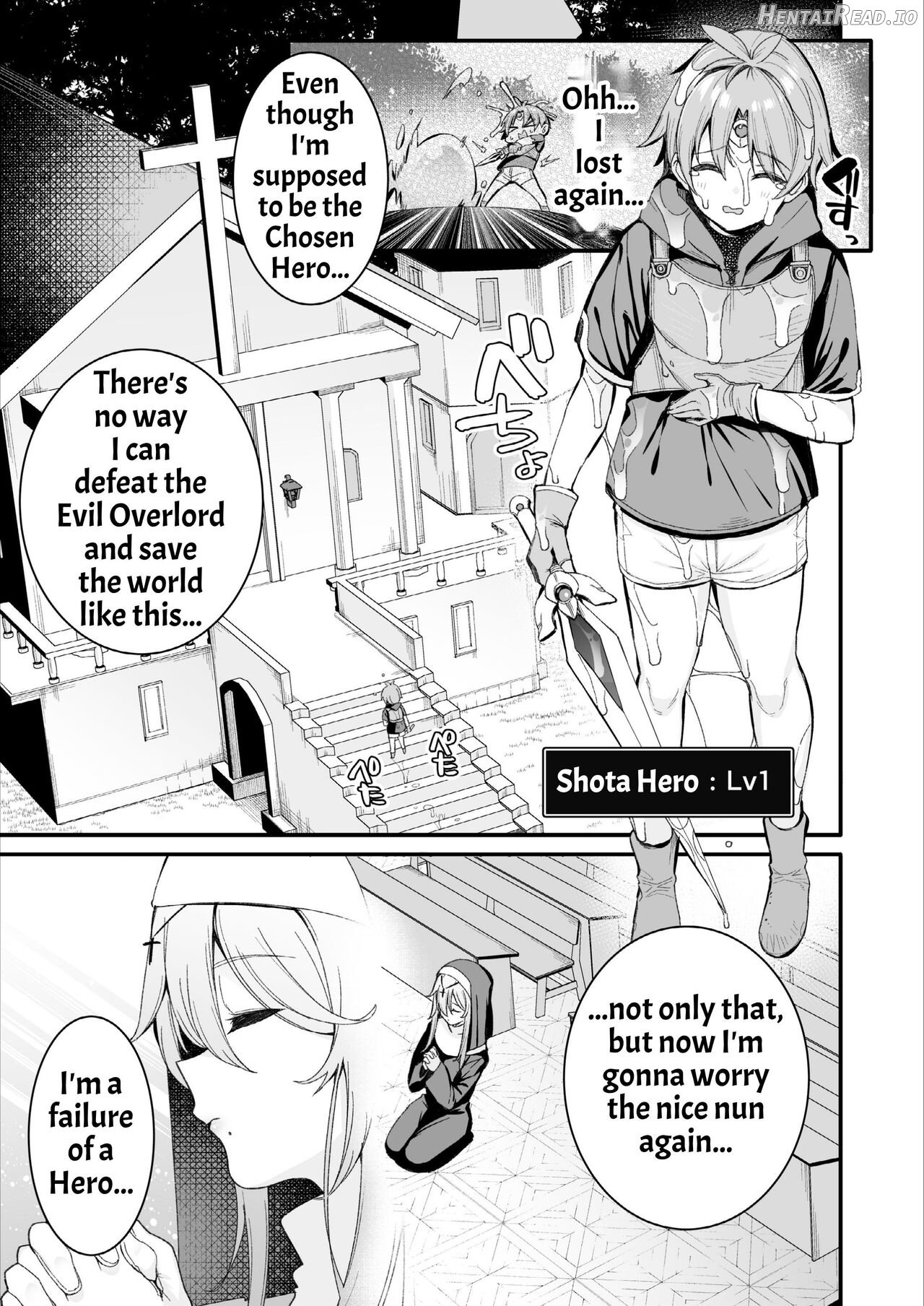 Yuusha-sama ga Yowakute Fuan na node Kami wa Sister ni Tanetsuke Koubi o Meijimashita Chapter 1 - page 3