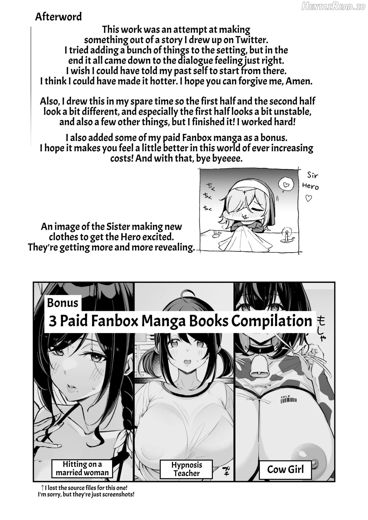 Yuusha-sama ga Yowakute Fuan na node Kami wa Sister ni Tanetsuke Koubi o Meijimashita Chapter 1 - page 51