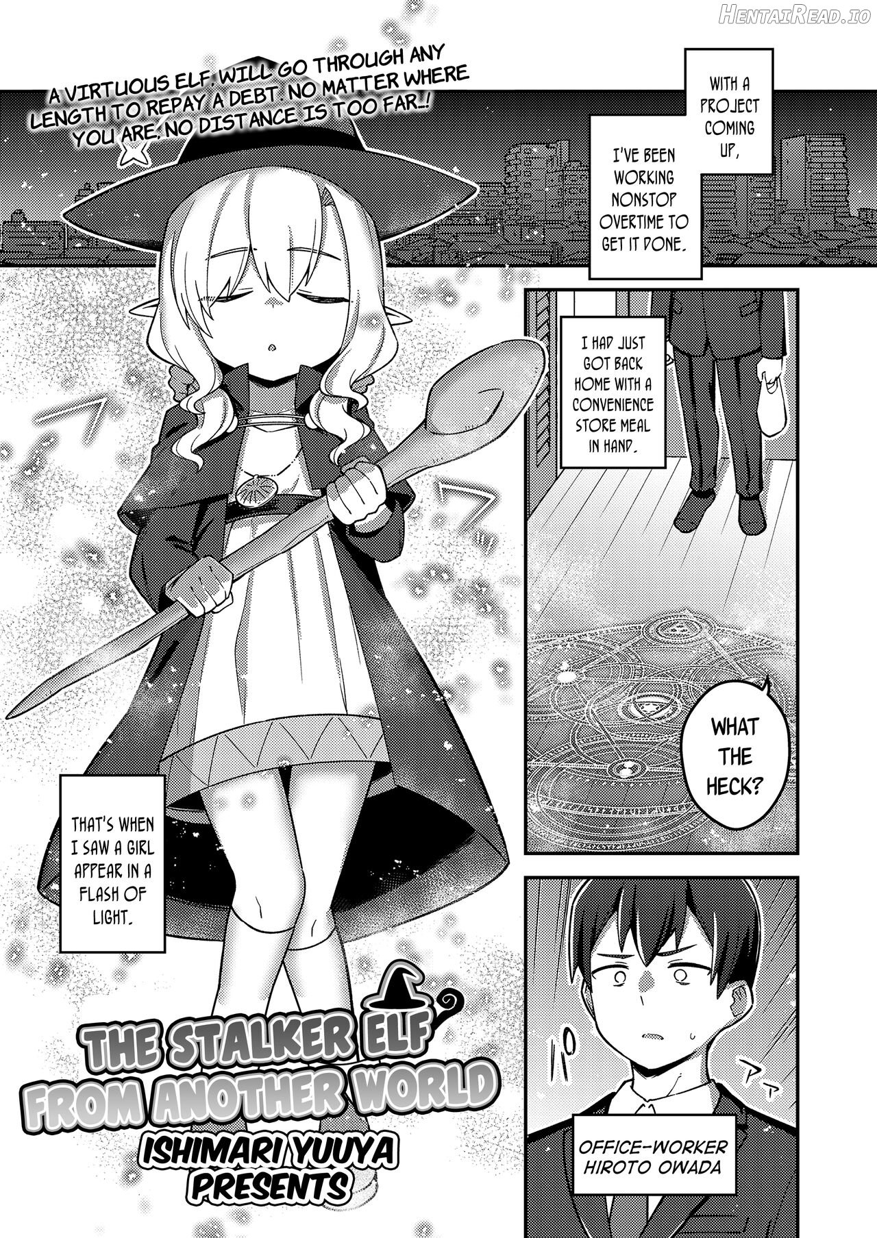 Isekai Oshikake Elf-san Chapter 1 - page 1