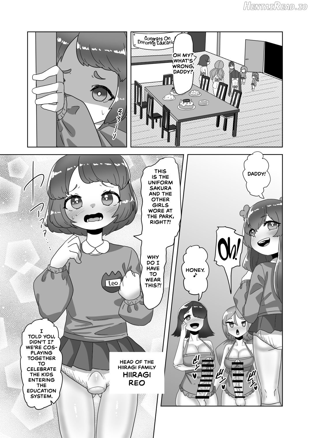 Otokonoko Papa to Futanari Kazoku no Dairankou Party! Chapter 1 - page 5