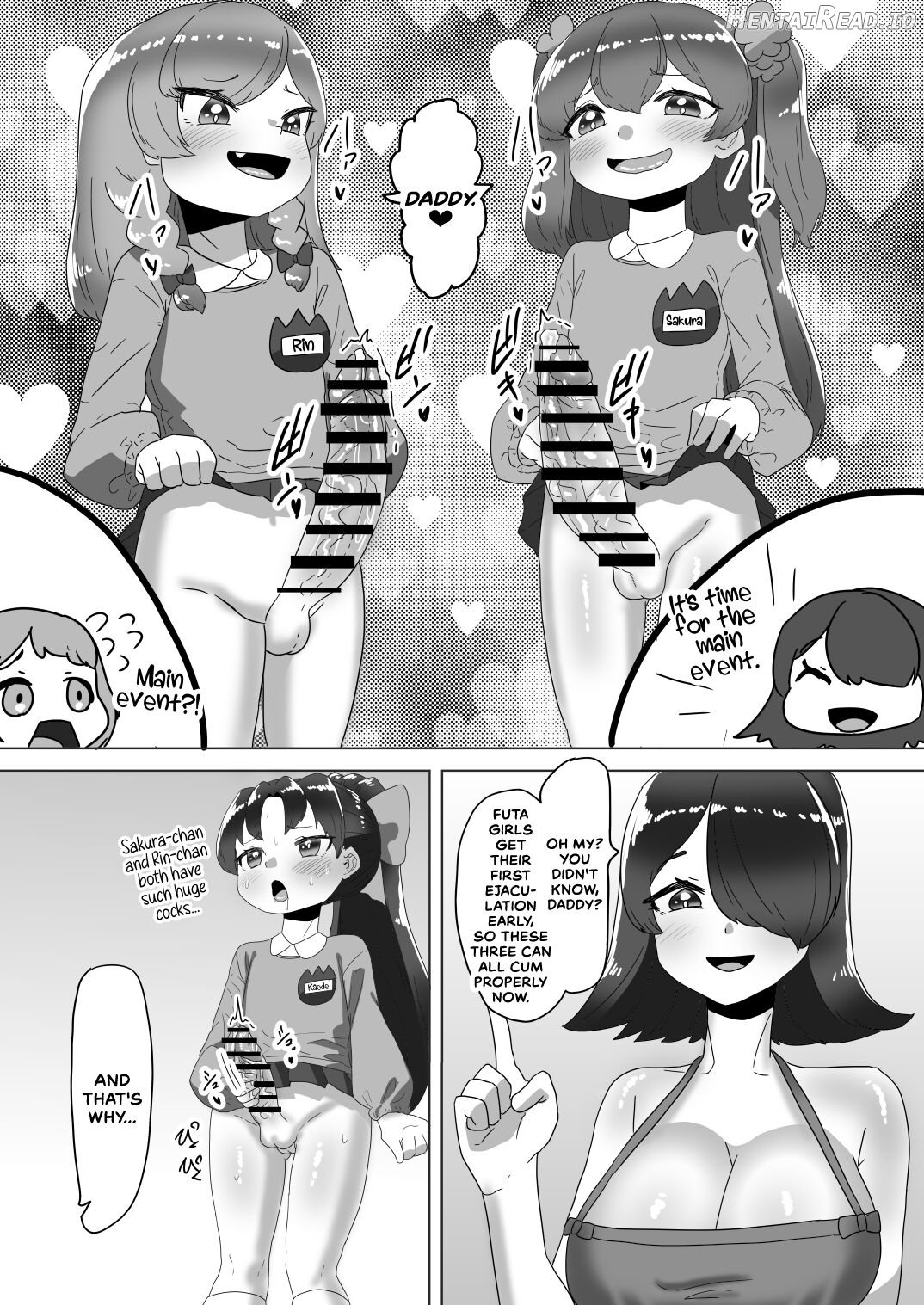 Otokonoko Papa to Futanari Kazoku no Dairankou Party! Chapter 1 - page 24