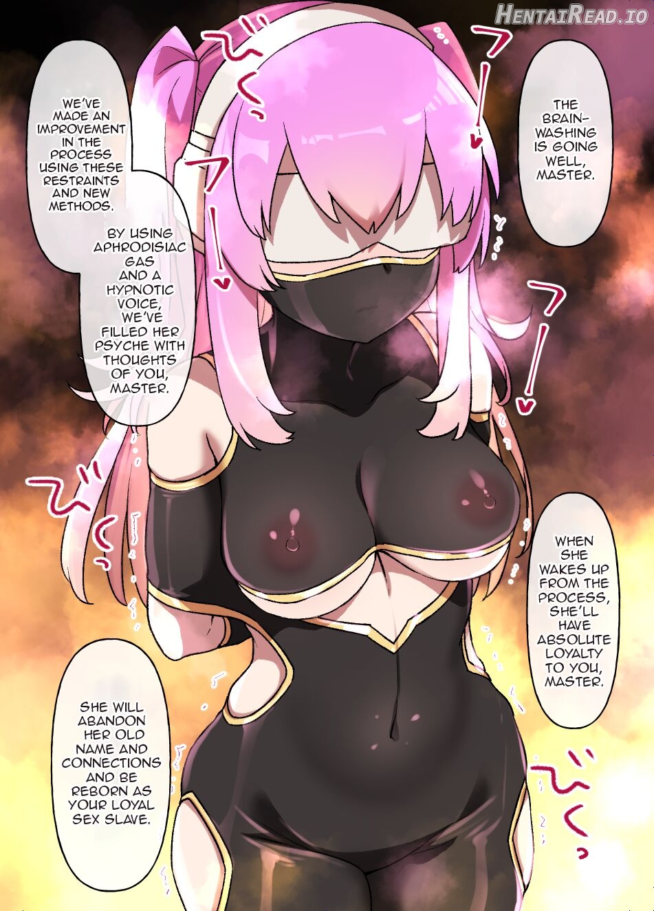 A girl who degrades into a harem's female slave in a desert country Chapter 1 - page 6