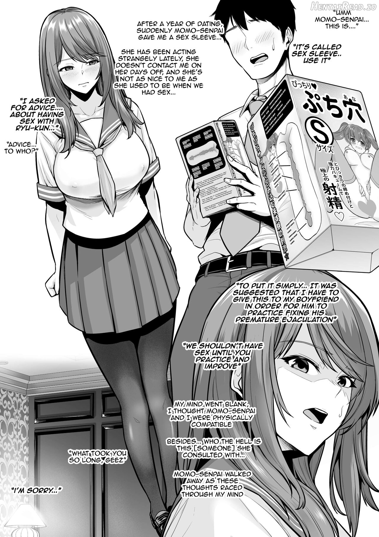 Zoku Zoku Toshiue Cheerleader no Kanojo o Senpai no Dekachin ni Netorareru Chapter 1 - page 2