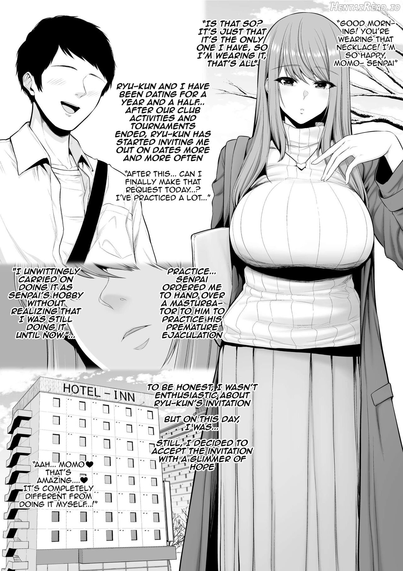 Zoku Zoku Toshiue Cheerleader no Kanojo o Senpai no Dekachin ni Netorareru Chapter 3 - page 2