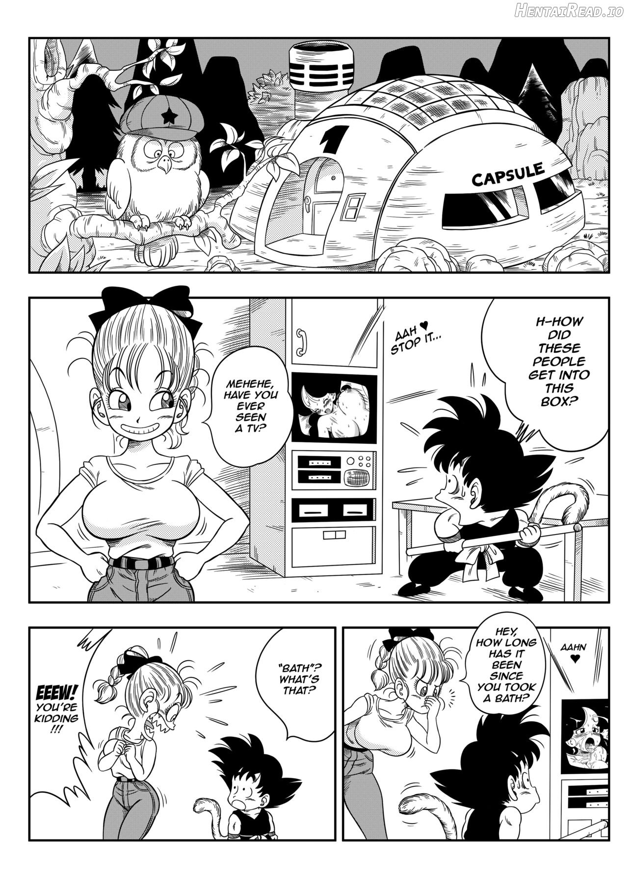 Dragon Ball: Episode 1 - Sex in the bath Chapter 1 - page 2