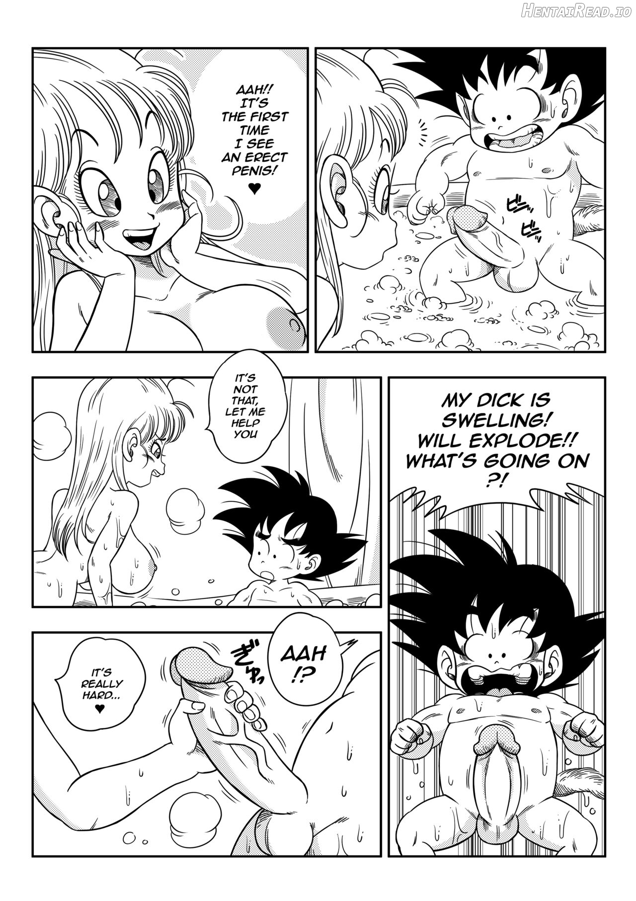 Dragon Ball: Episode 1 - Sex in the bath Chapter 1 - page 6