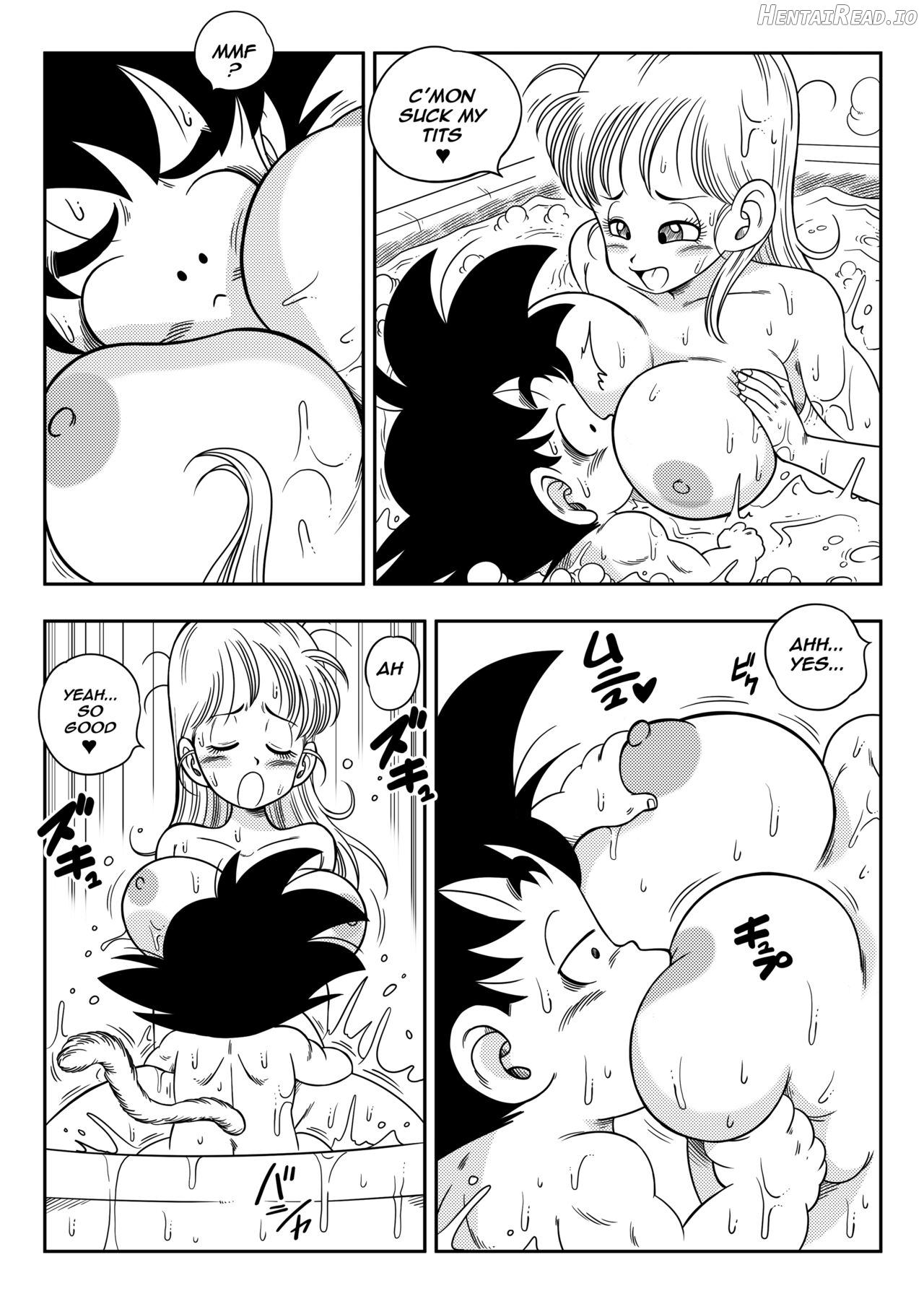 Dragon Ball: Episode 1 - Sex in the bath Chapter 1 - page 14