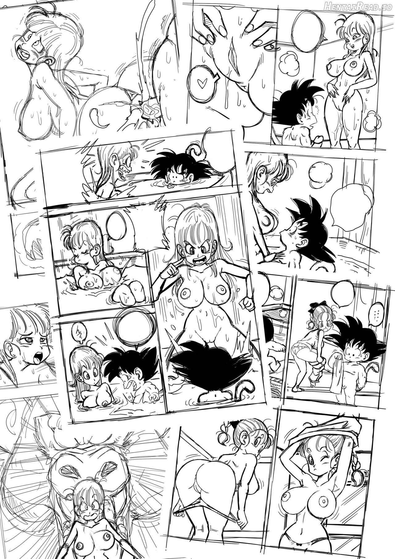 Dragon Ball: Episode 1 - Sex in the bath Chapter 1 - page 25