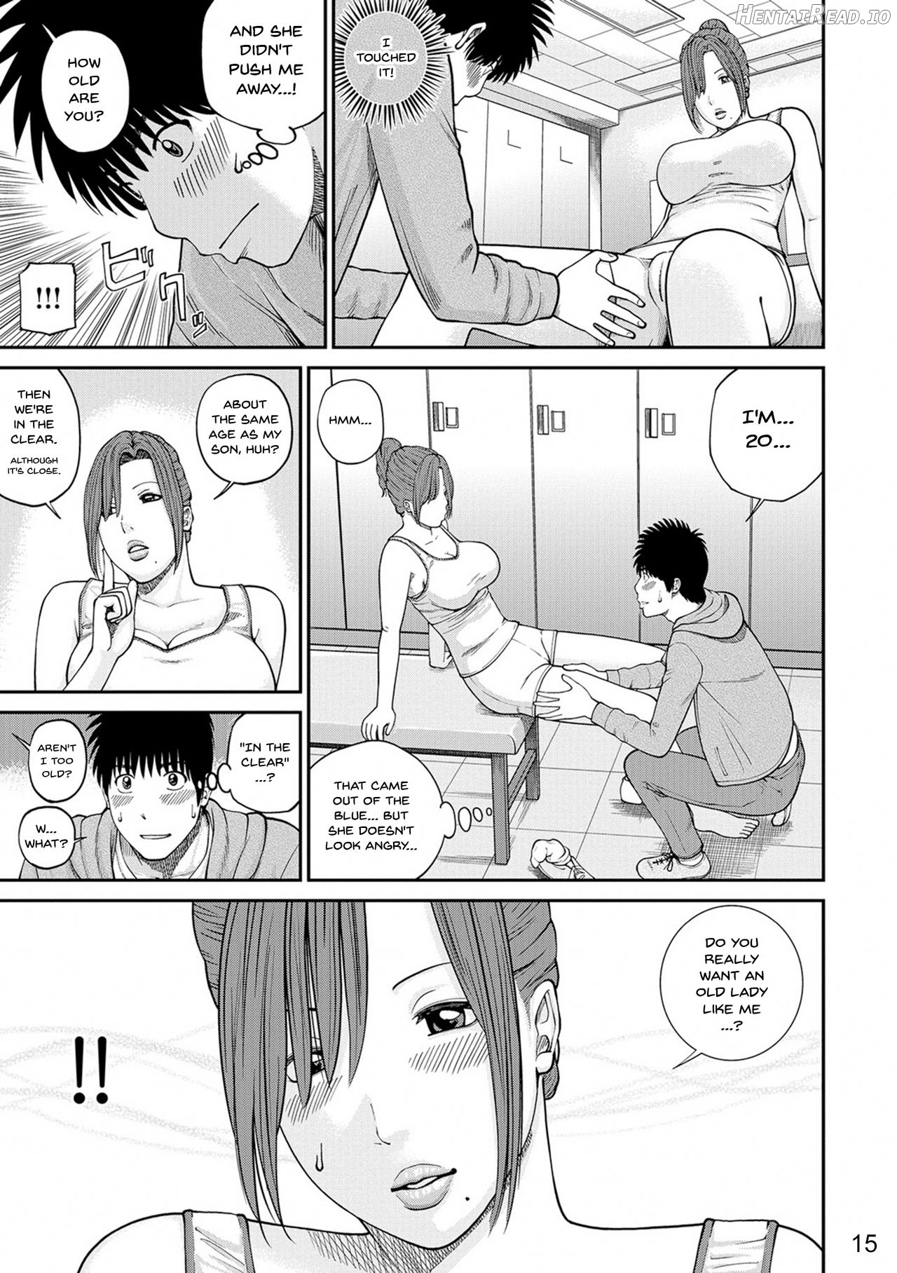 Momojiri Danchi Mama-san Volley Doukoukai - Decensored Chapter 1 - page 14