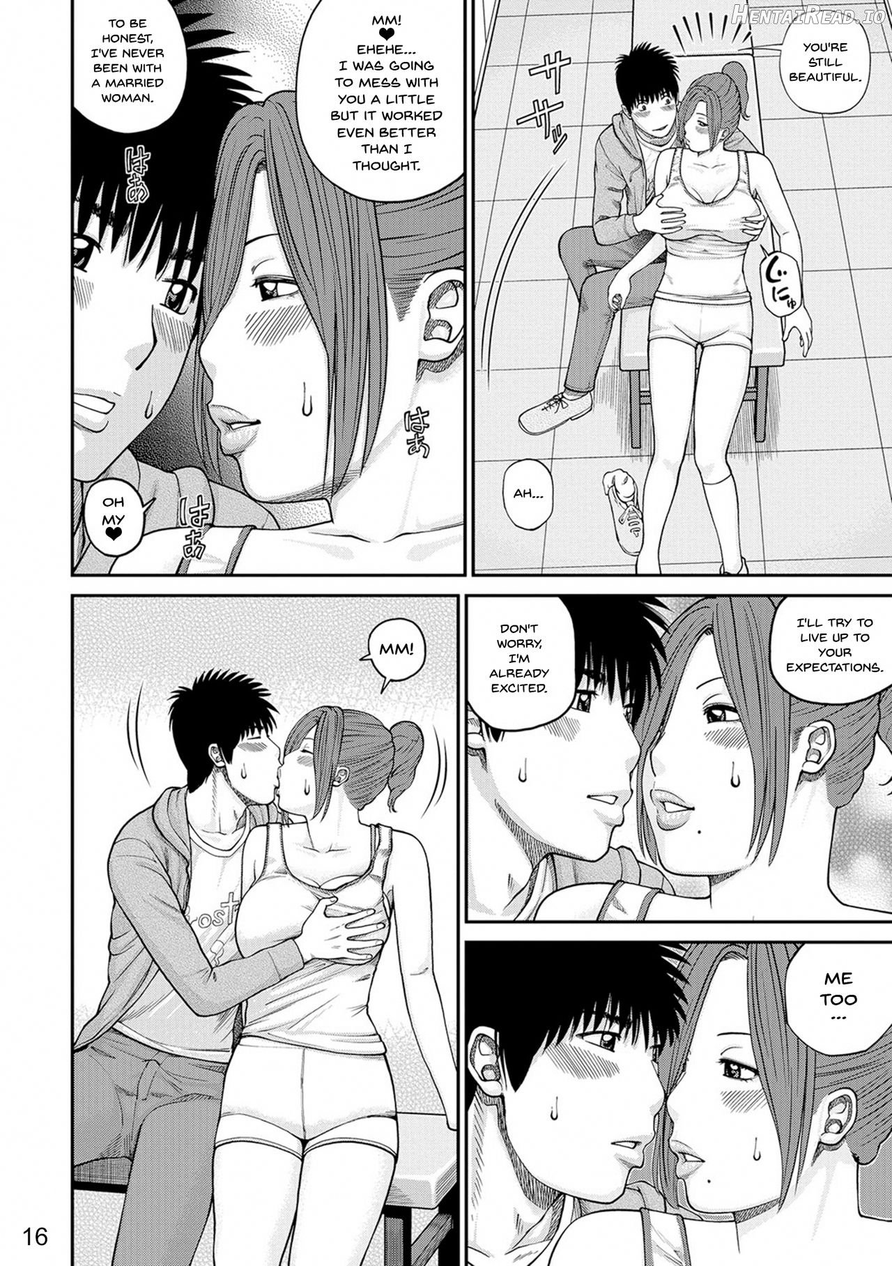 Momojiri Danchi Mama-san Volley Doukoukai - Decensored Chapter 1 - page 15