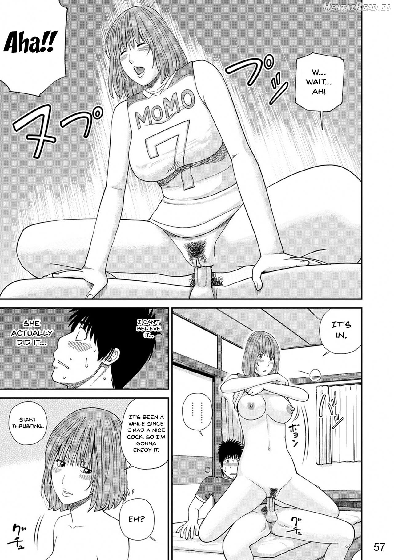 Momojiri Danchi Mama-san Volley Doukoukai - Decensored Chapter 1 - page 56