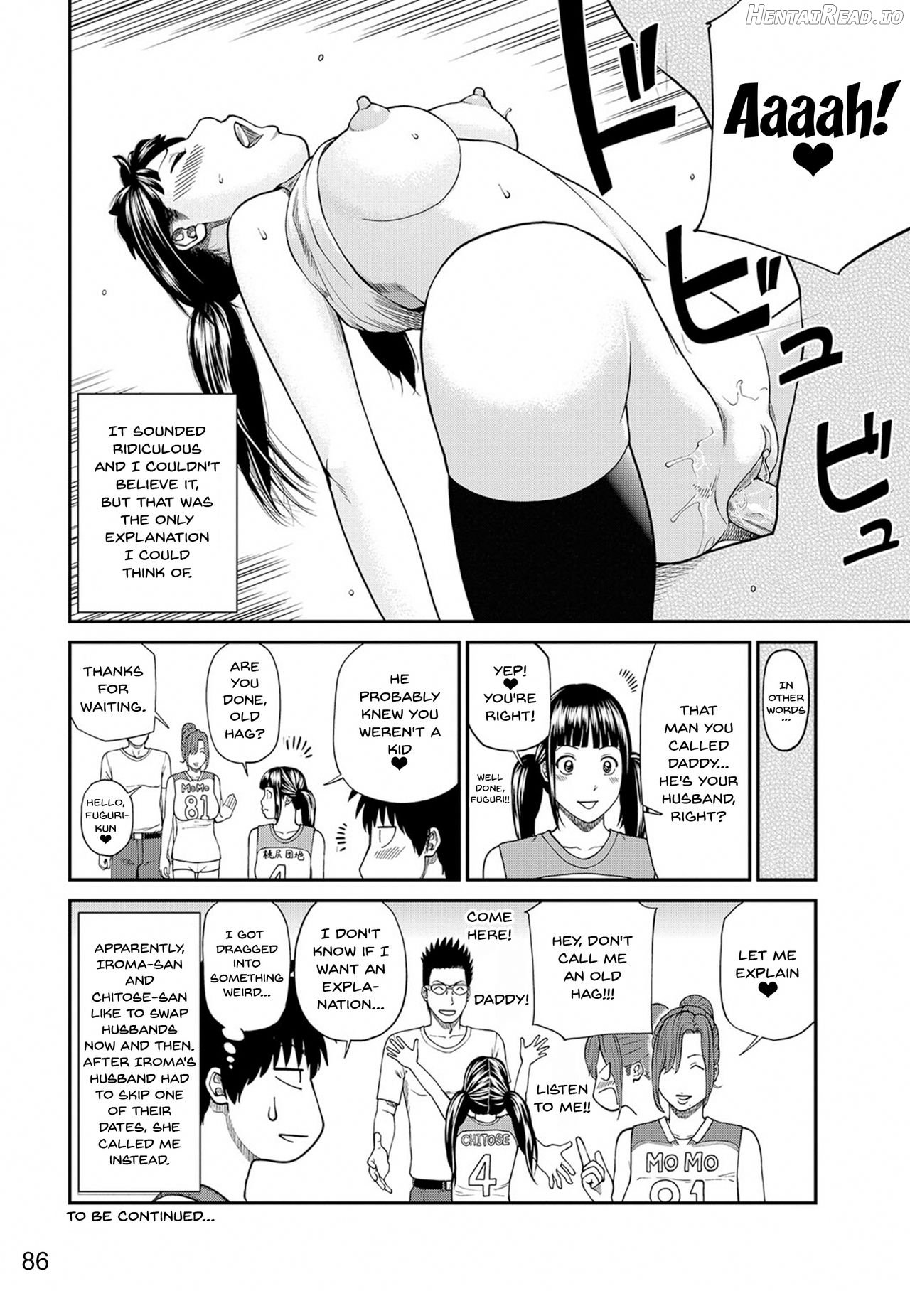 Momojiri Danchi Mama-san Volley Doukoukai - Decensored Chapter 1 - page 84