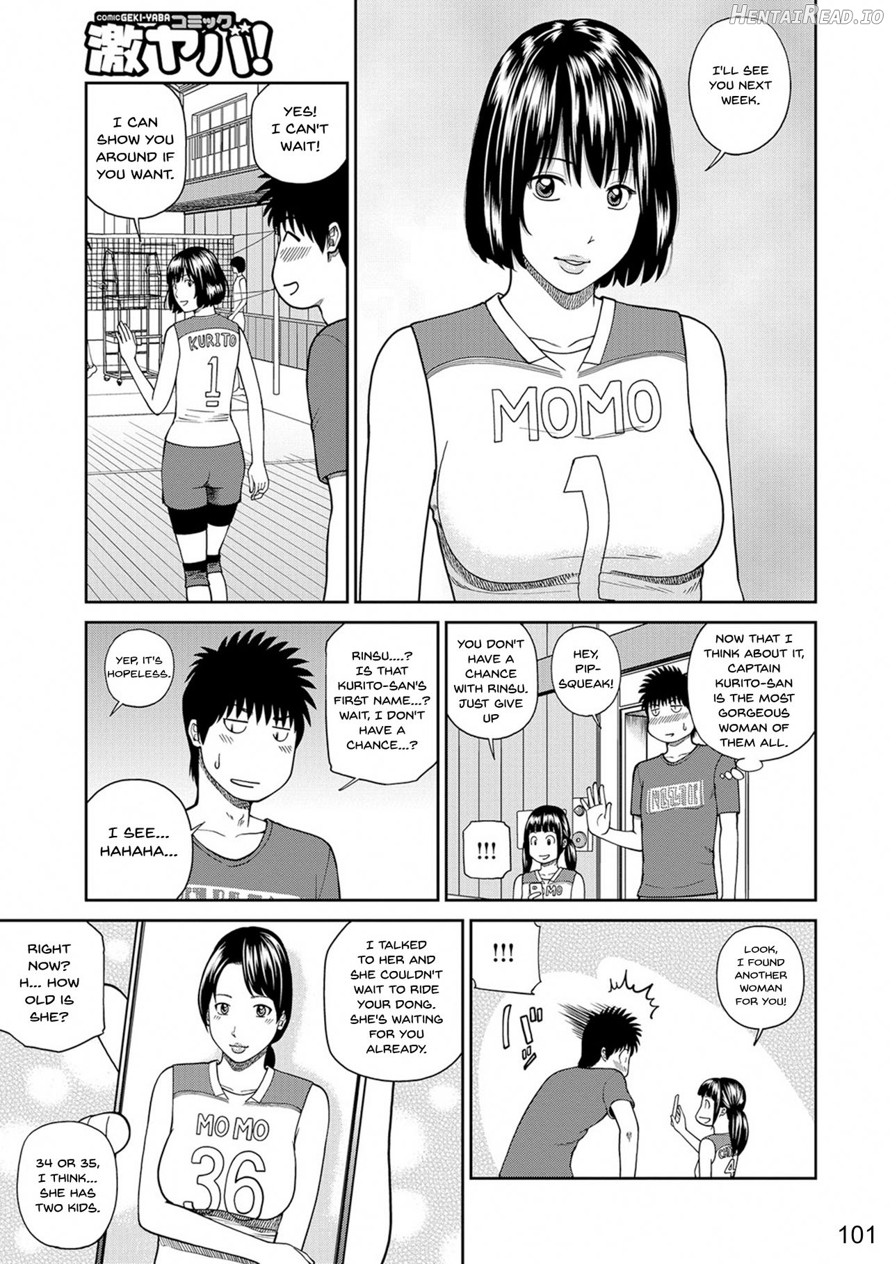 Momojiri Danchi Mama-san Volley Doukoukai - Decensored Chapter 1 - page 98