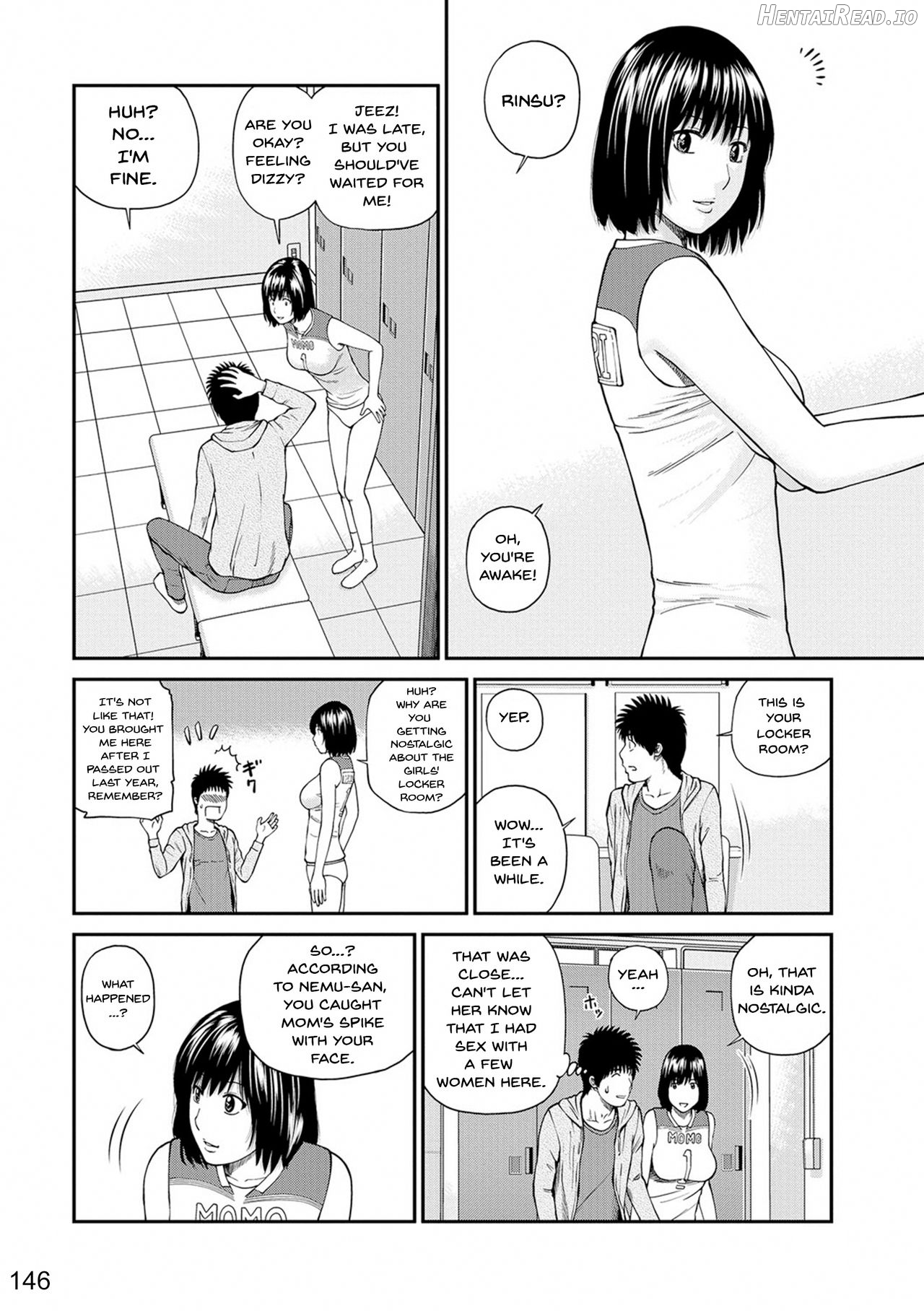 Momojiri Danchi Mama-san Volley Doukoukai - Decensored Chapter 1 - page 141