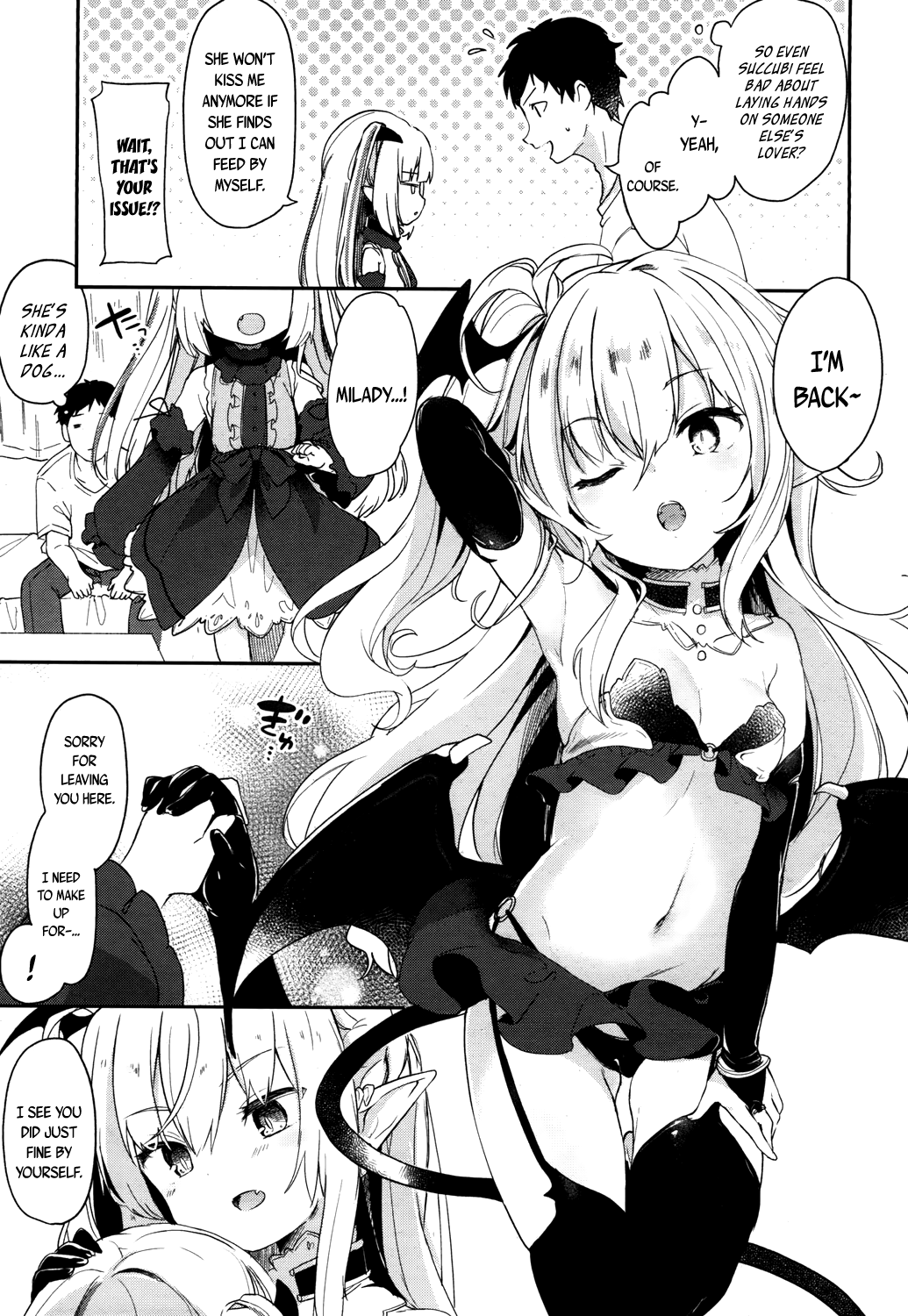 Boku wa Chiisana Succubus no Shimobe - Extra - Decensored Chapter 3 - page 27