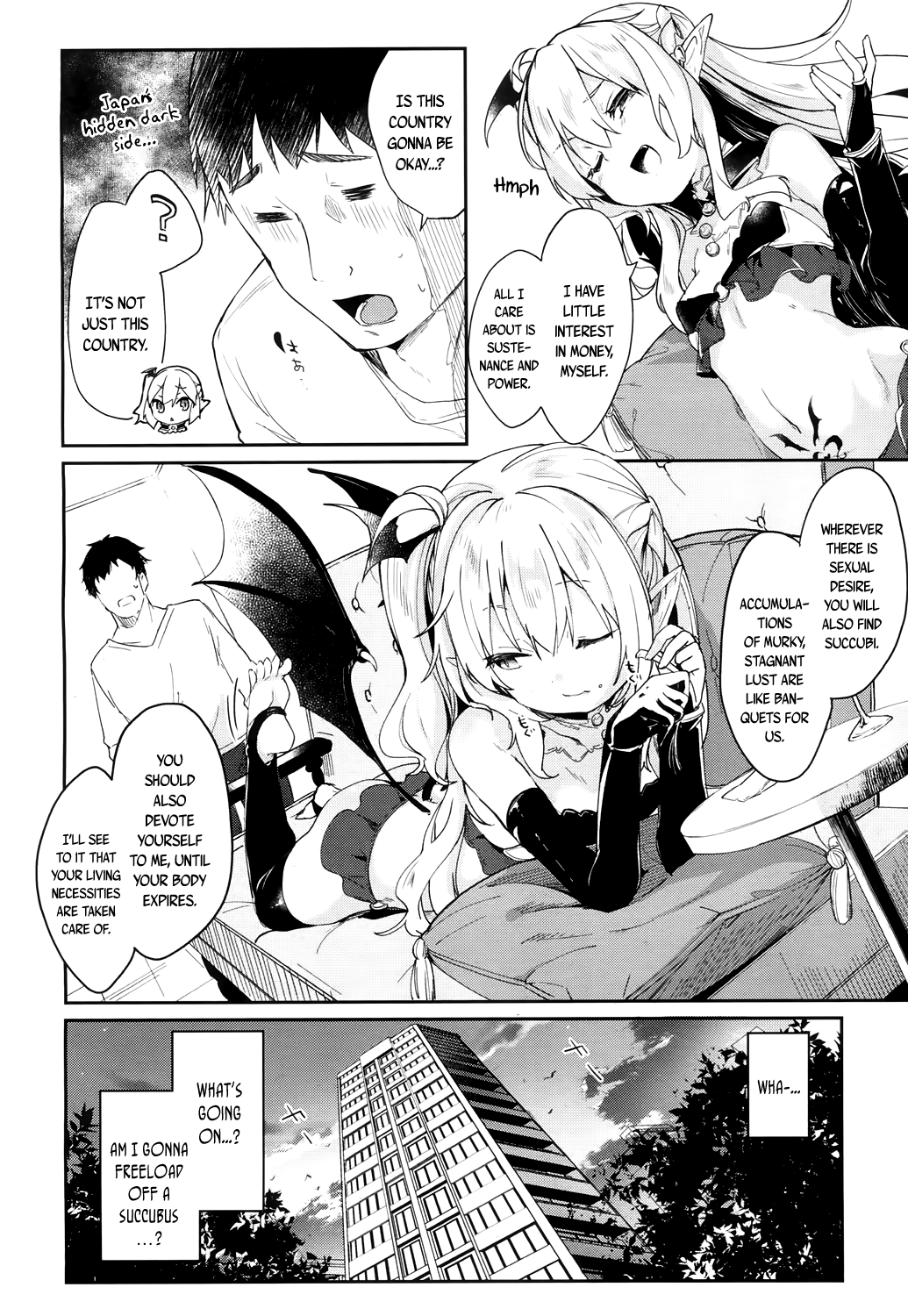 Boku wa Chiisana Succubus no Shimobe - Extra - Decensored Chapter 4 - page 8