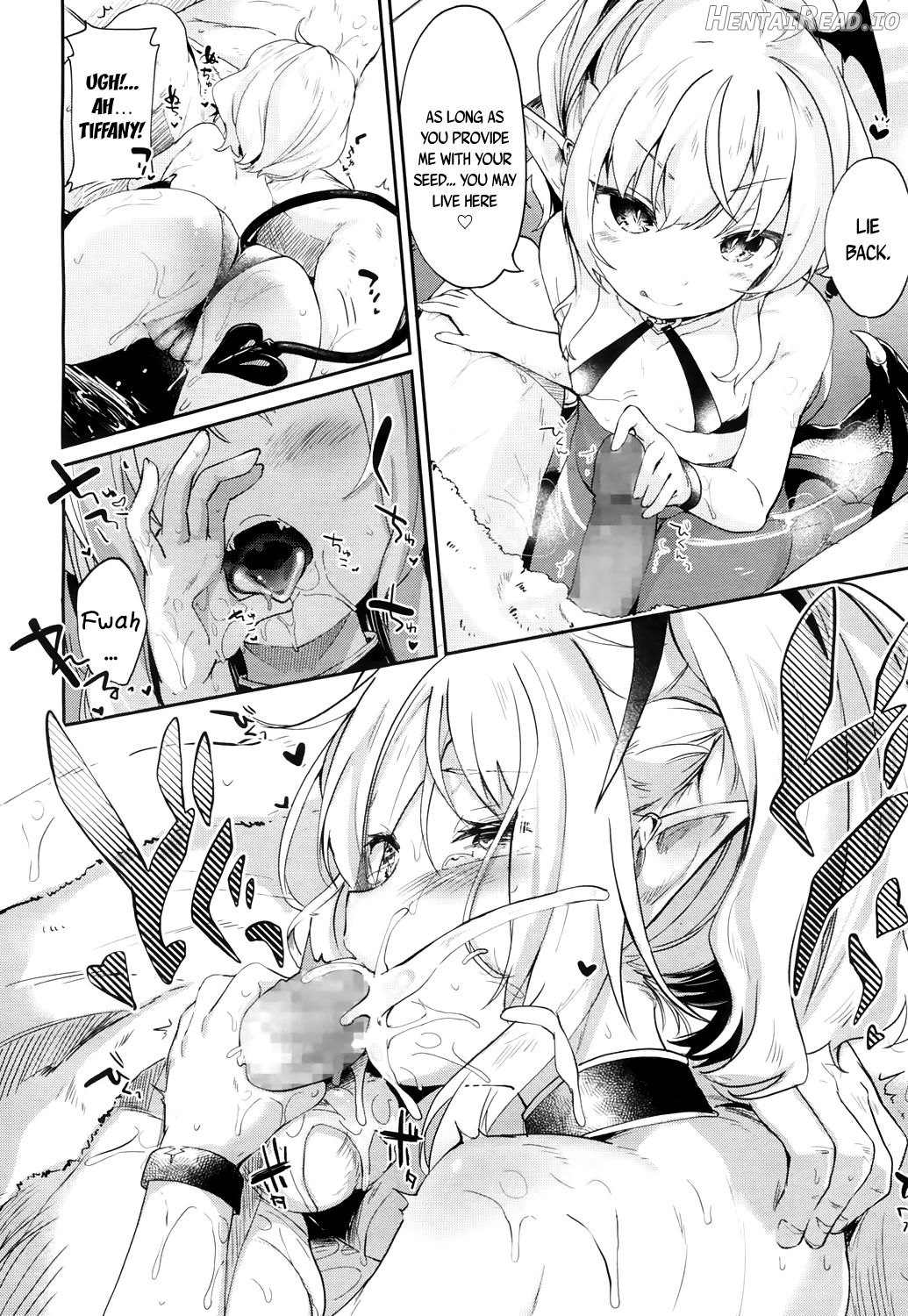 Boku wa Chiisana Succubus no Shimobe - Extra - Decensored Chapter 4 - page 12