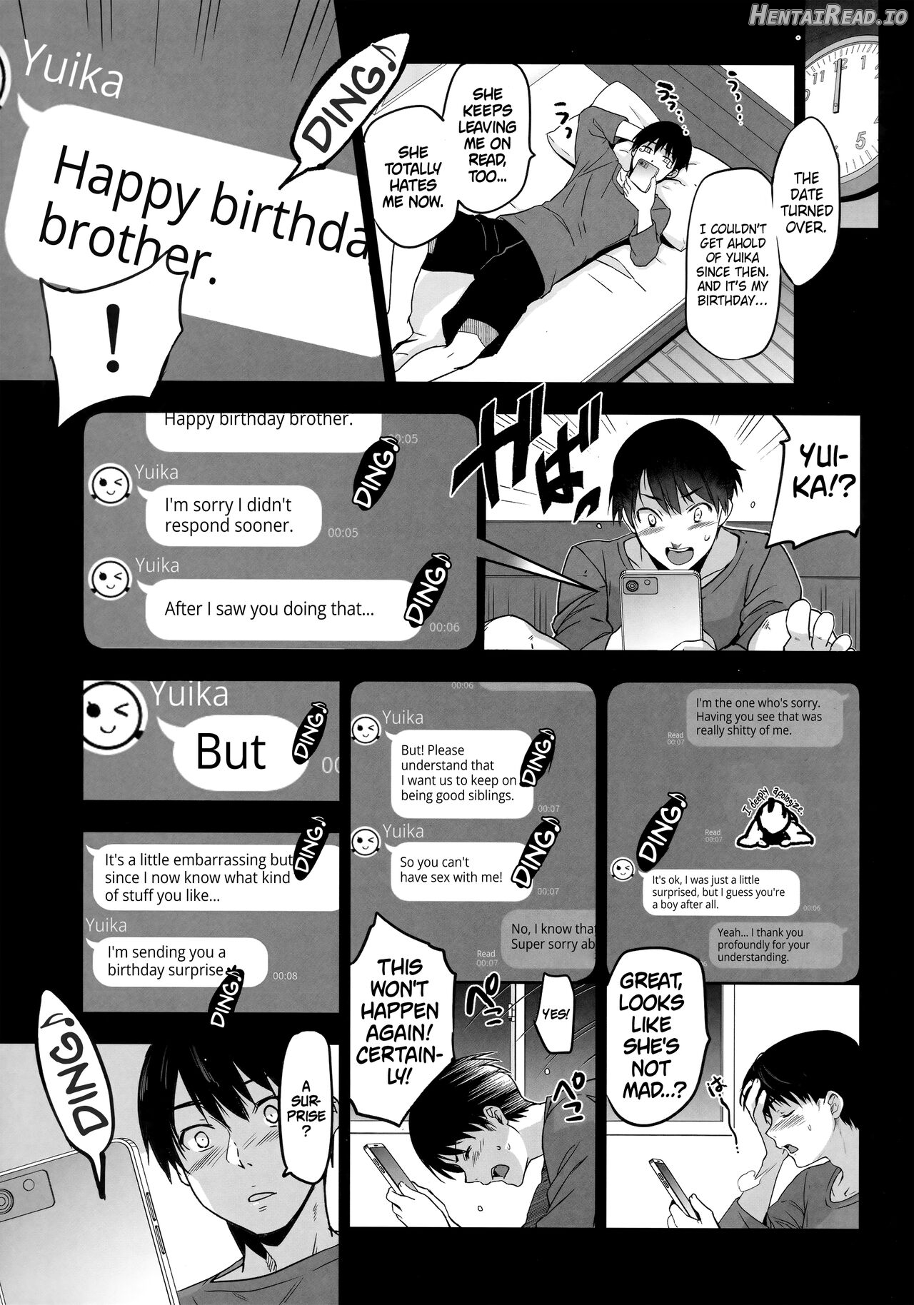 Imouto ga Boku ni Taninboux o Okutte kuru Chapter 1 - page 10