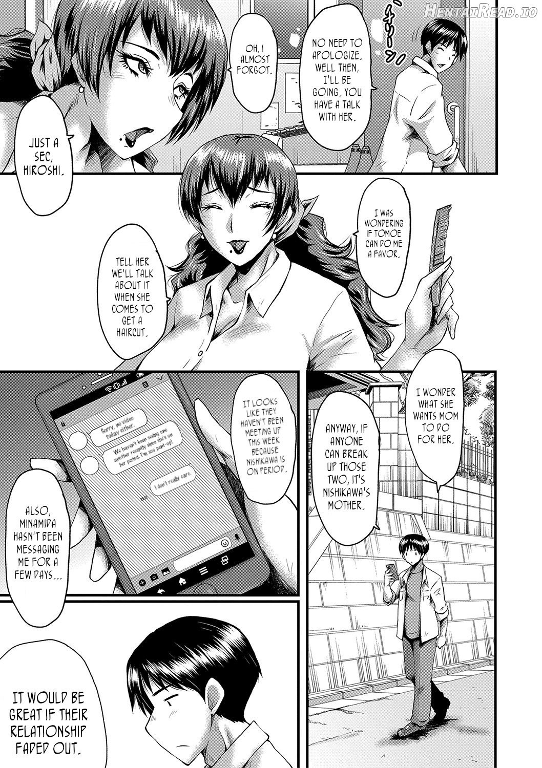 Tomodachi, Osananajimi mo Kaa-san mo Netorareru, Sono 1 Chapter 3 - page 3