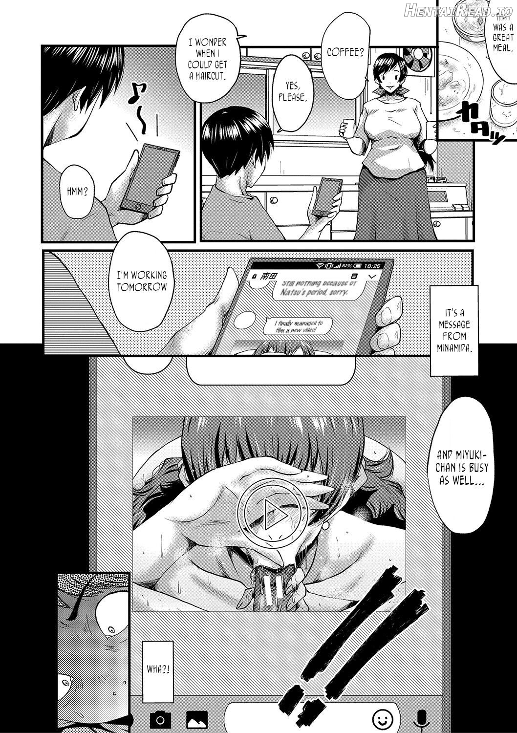 Tomodachi, Osananajimi mo Kaa-san mo Netorareru, Sono 1 Chapter 3 - page 6