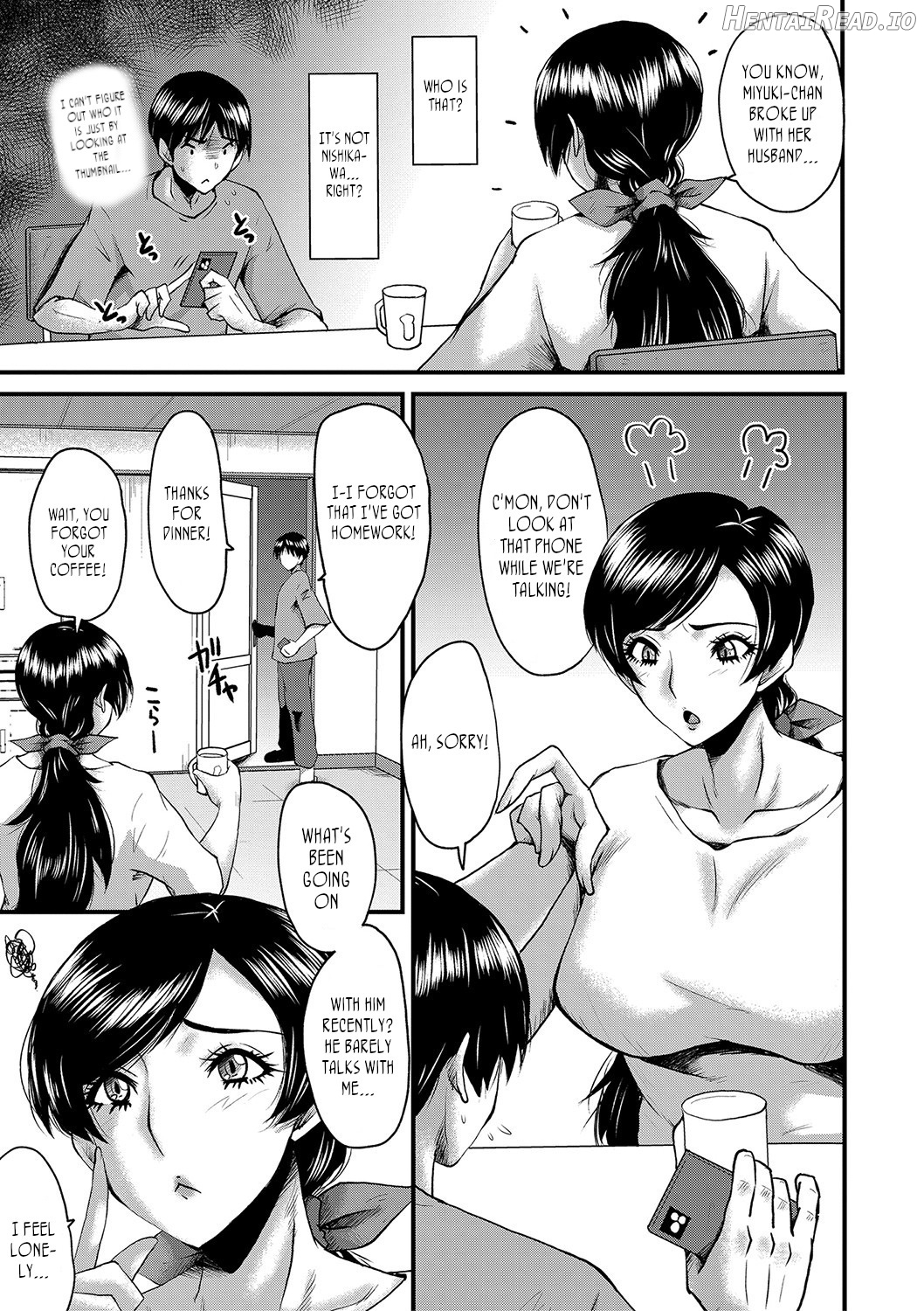 Tomodachi, Osananajimi mo Kaa-san mo Netorareru, Sono 1 Chapter 3 - page 7