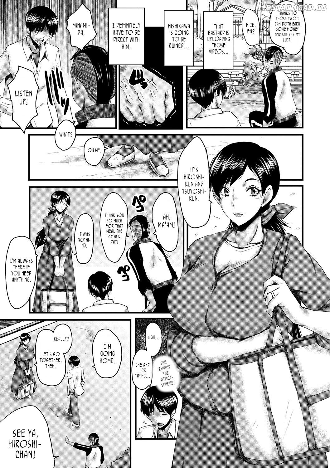 Tomodachi, Osananajimi mo Kaa-san mo Netorareru, Sono 1 Chapter 4 - page 7