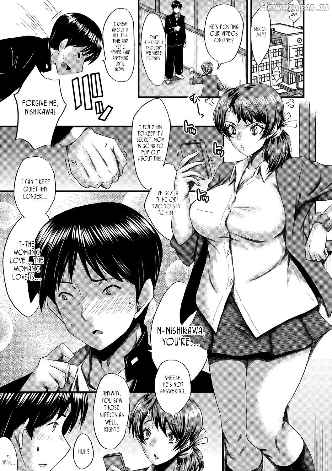 Tomodachi, Osananajimi mo Kaa-san mo Netorareru, Sono 1 Chapter 5 - page 1