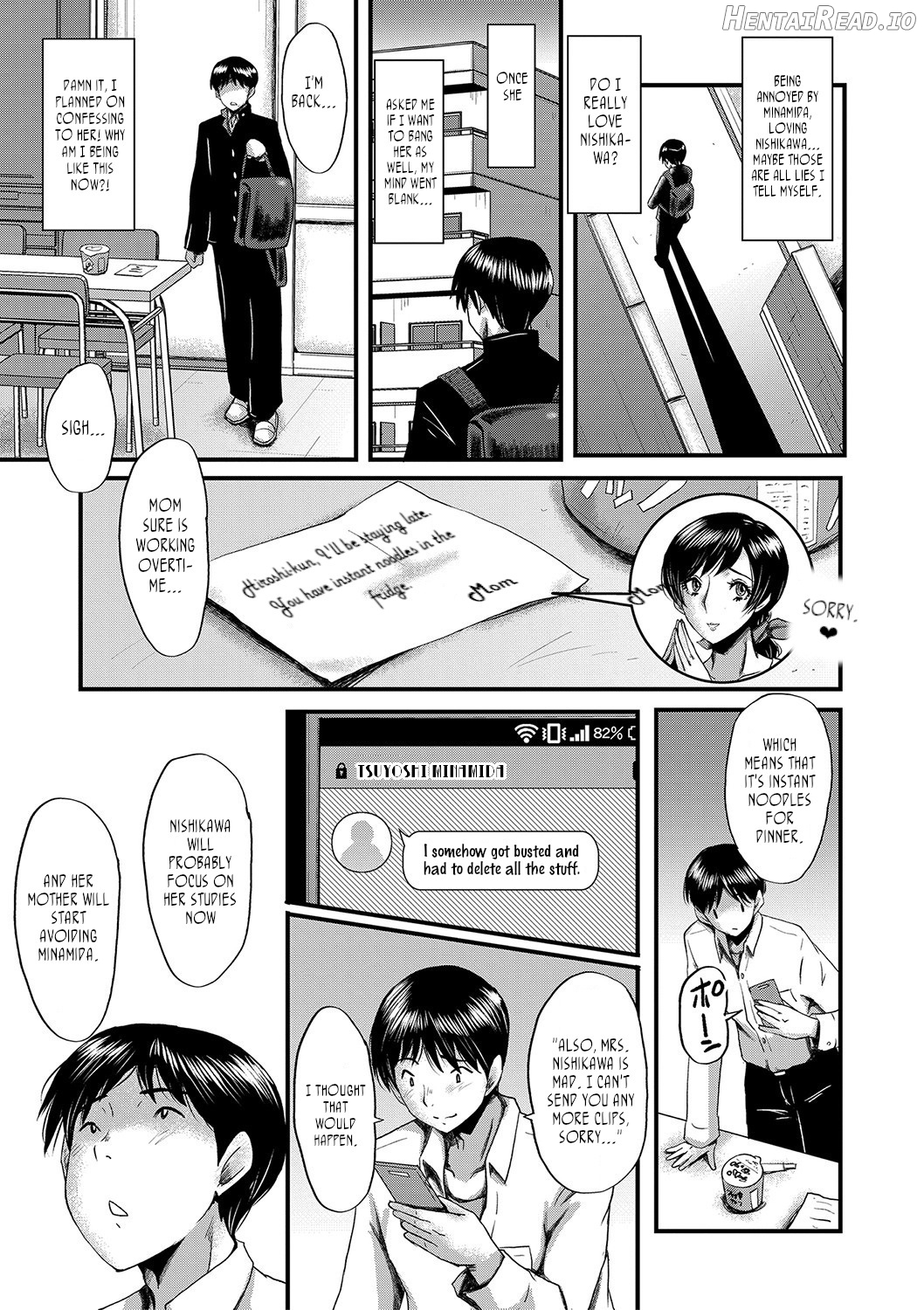 Tomodachi, Osananajimi mo Kaa-san mo Netorareru, Sono 1 Chapter 5 - page 3