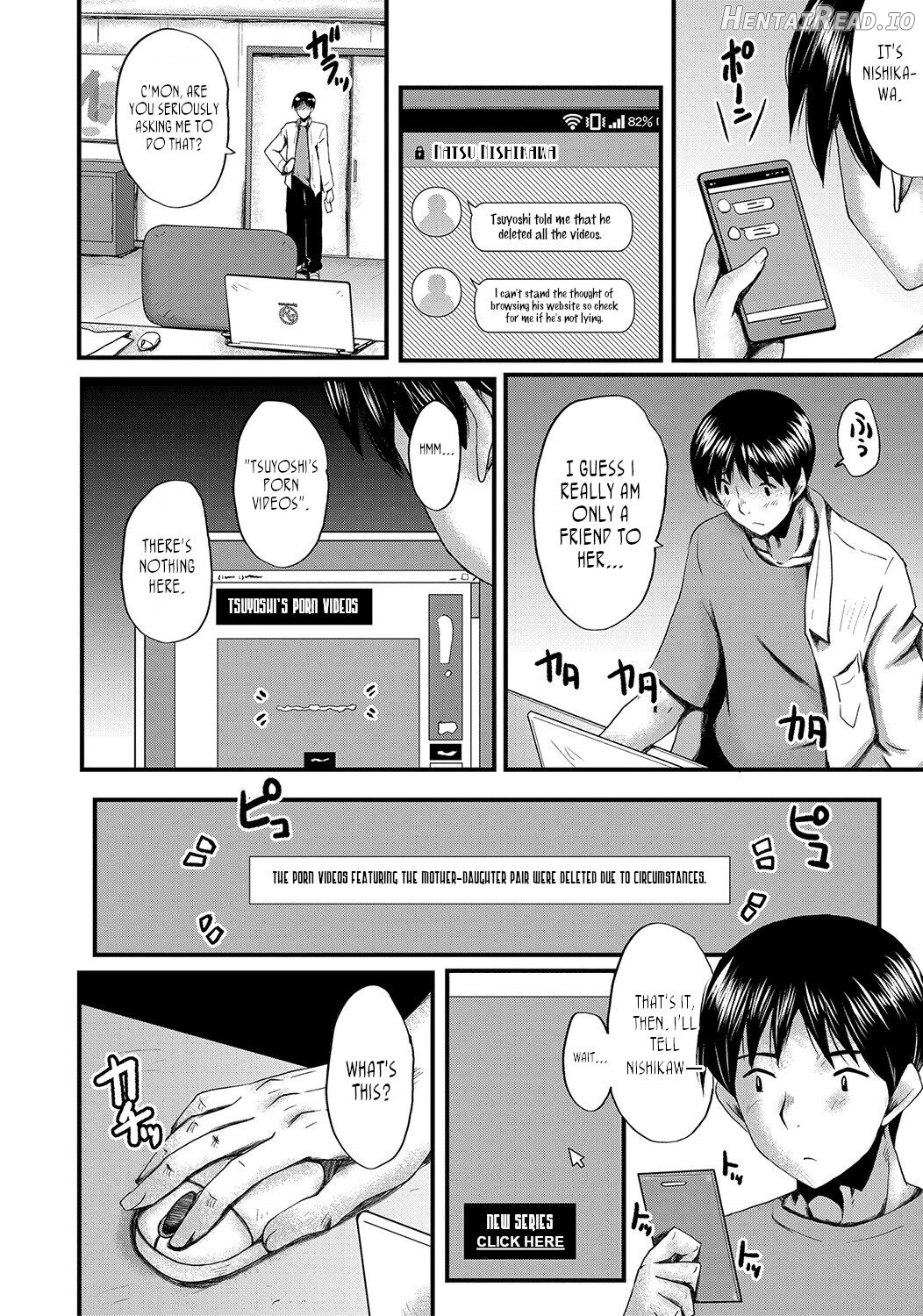 Tomodachi, Osananajimi mo Kaa-san mo Netorareru, Sono 1 Chapter 5 - page 4