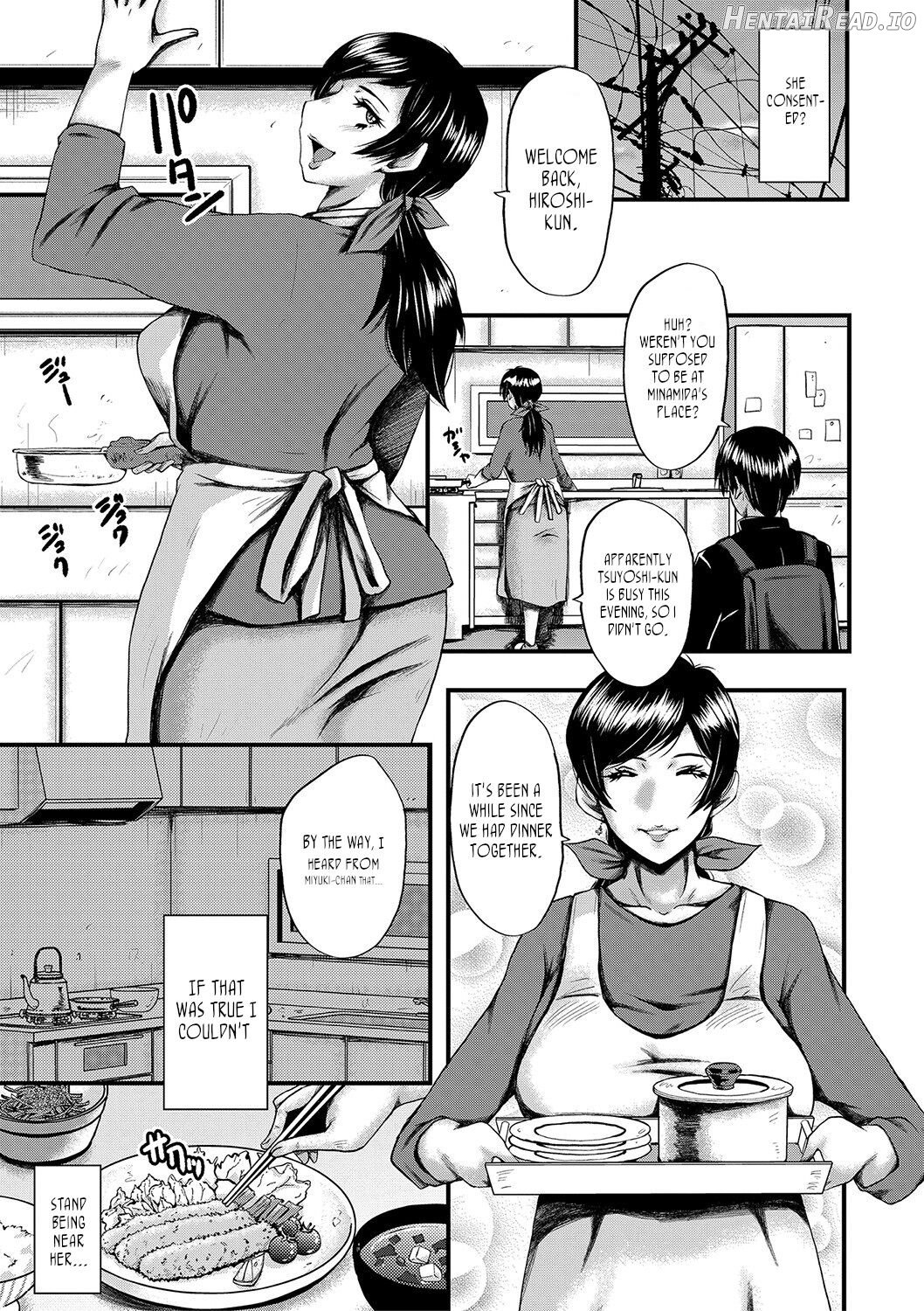 Tomodachi, Osananajimi mo Kaa-san mo Netorareru, Sono 1 Chapter 6 - page 5