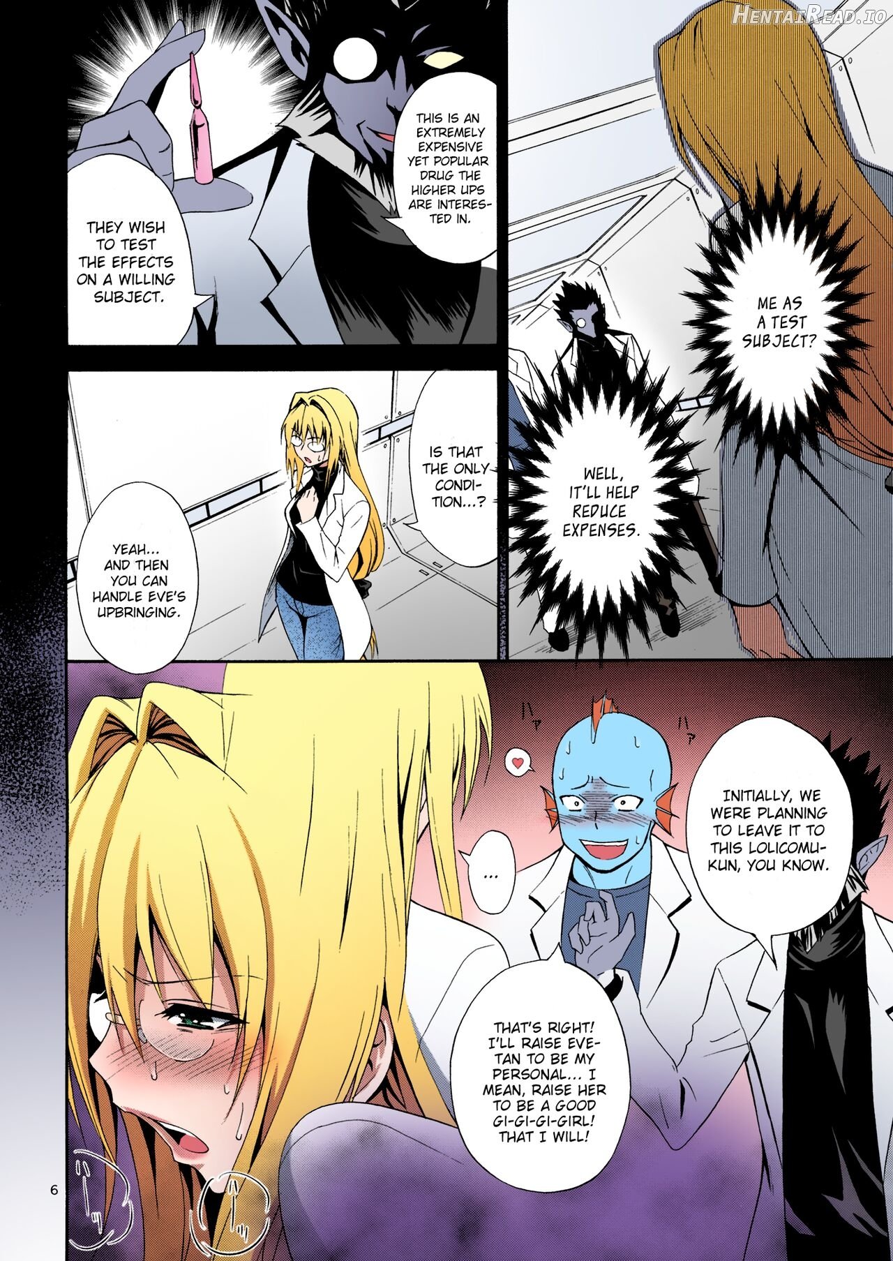 Bijin Kagakusha in Aku no Soshiki - Colorized Chapter 1 - page 3