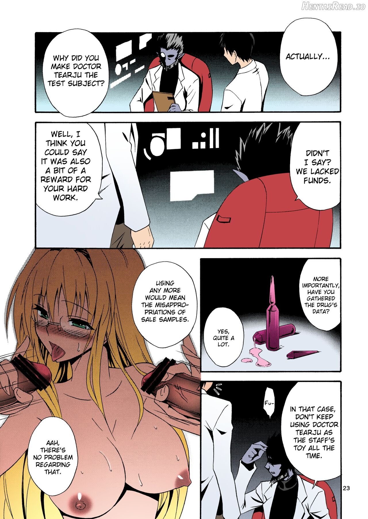 Bijin Kagakusha in Aku no Soshiki - Colorized Chapter 1 - page 20