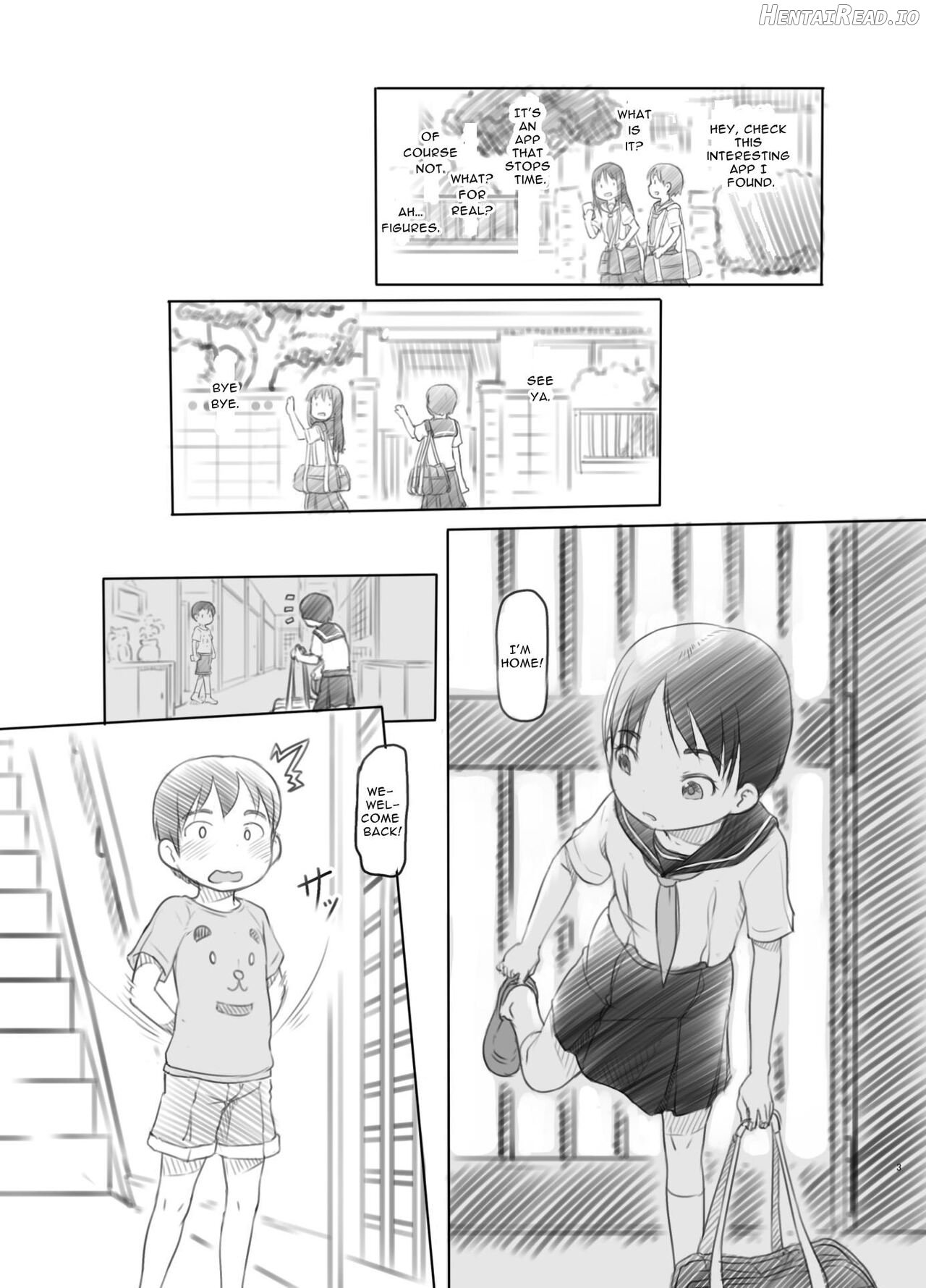 Sei ni Kyoumi ga Detekita Otouto ni Jikan Teishi Appli o Ataete Mita Chapter 1 - page 2