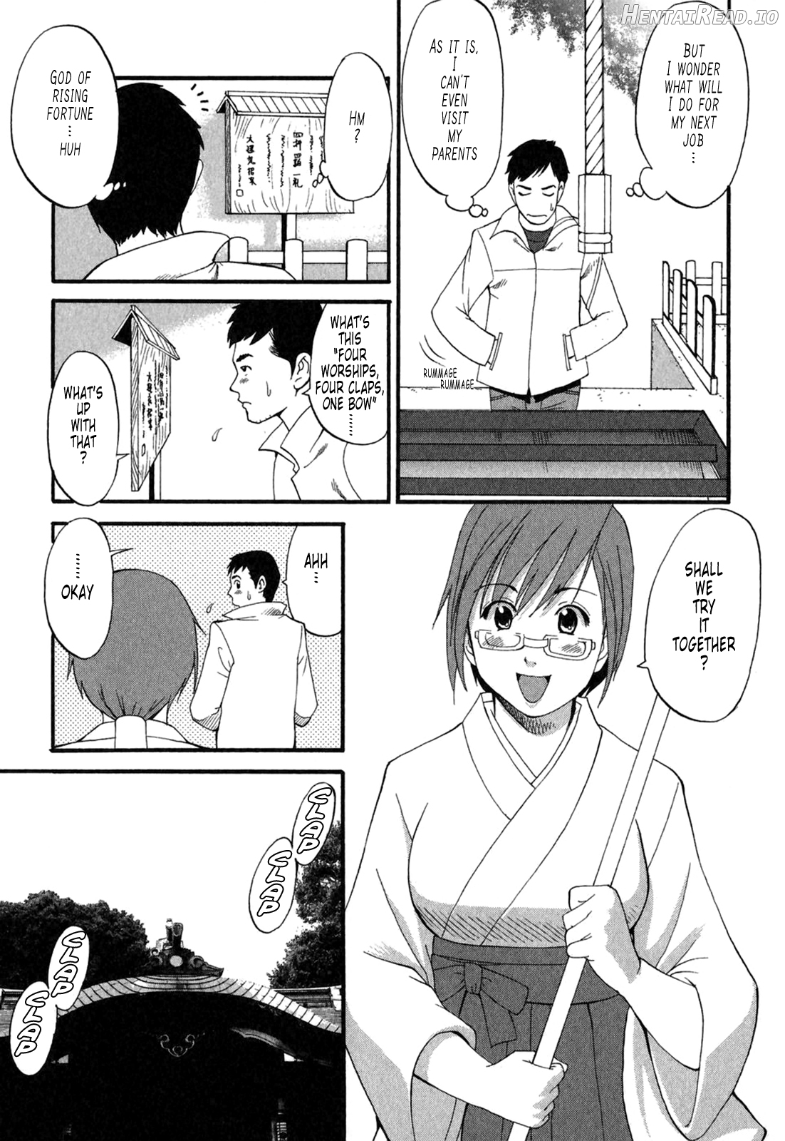 Hana-san no Kyuujitsu 2nd Season Chapter 1 - page 54