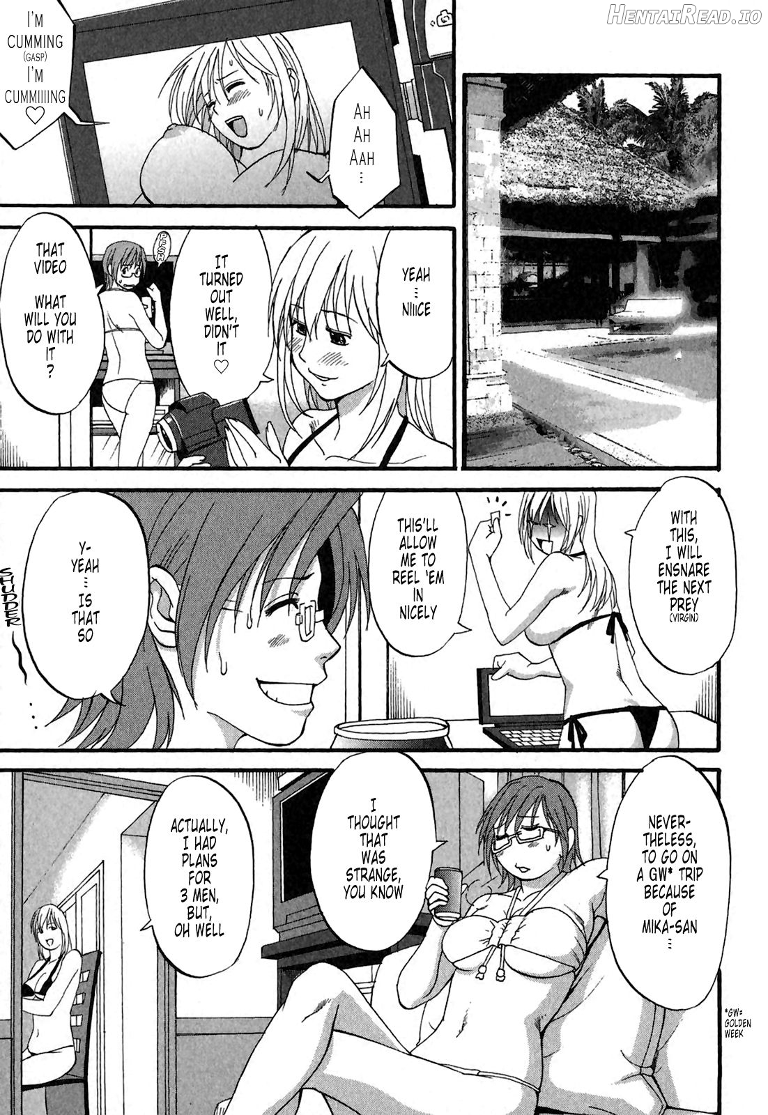 Hana-san no Kyuujitsu 2nd Season Chapter 1 - page 109