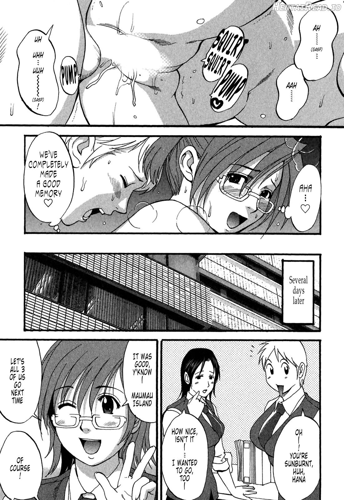 Hana-san no Kyuujitsu 2nd Season Chapter 1 - page 125