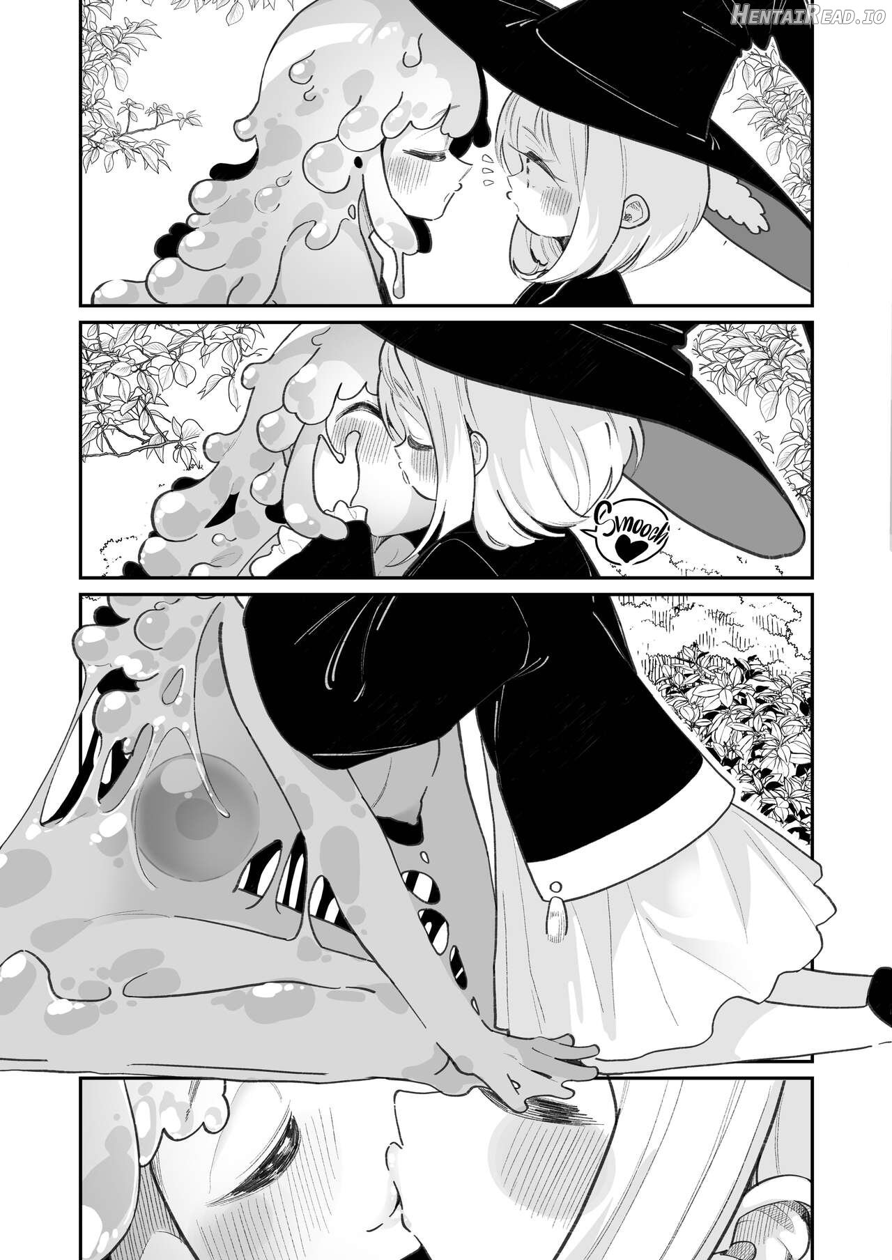 Kairoudouketsu no Chigiri Slime Musume to Ichaicha Nurunuru Yuri Ecchi shite Slime-ka suru Loli Mahoutsukai Chapter 1 - page 7