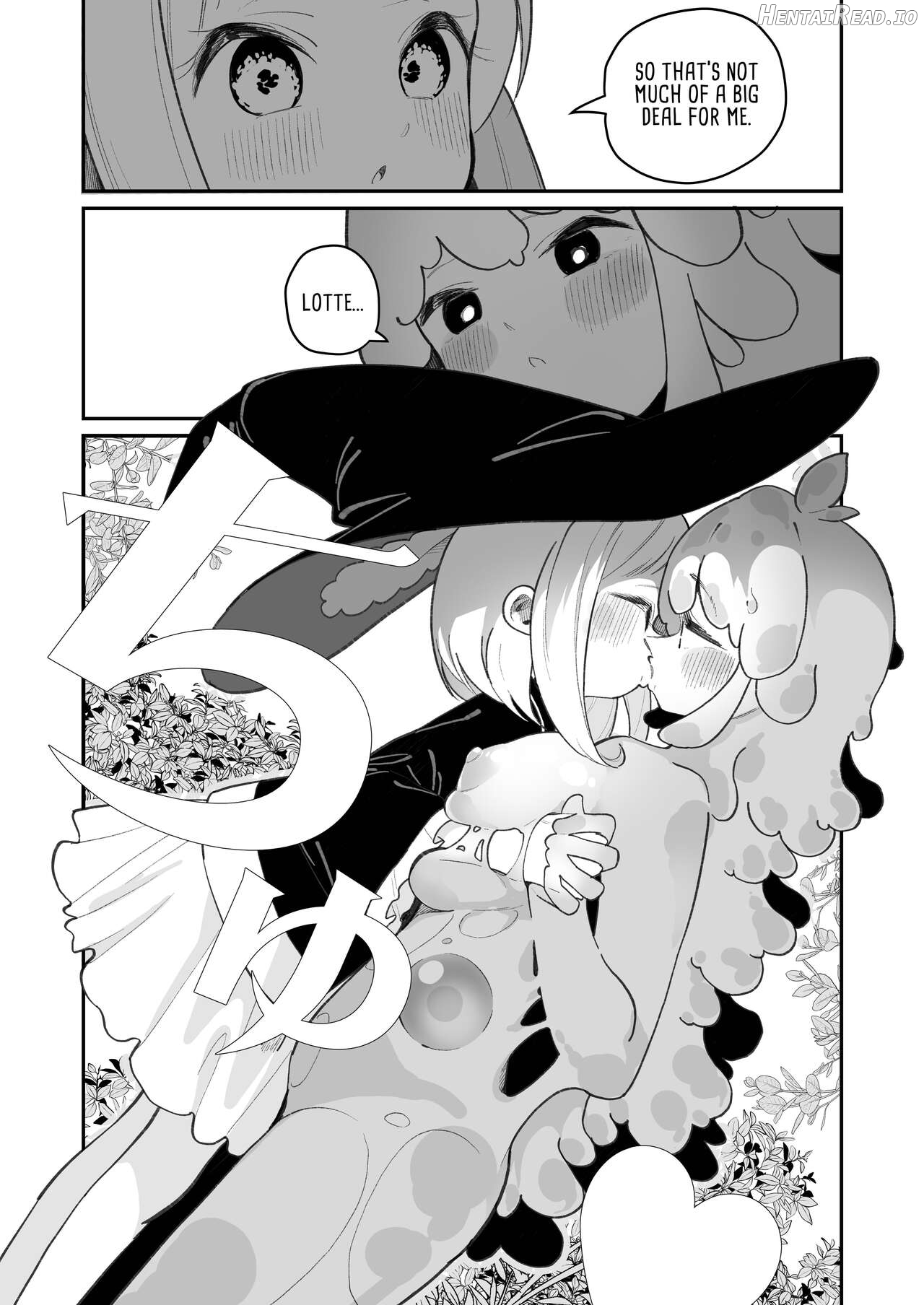 Kairoudouketsu no Chigiri Slime Musume to Ichaicha Nurunuru Yuri Ecchi shite Slime-ka suru Loli Mahoutsukai Chapter 1 - page 17