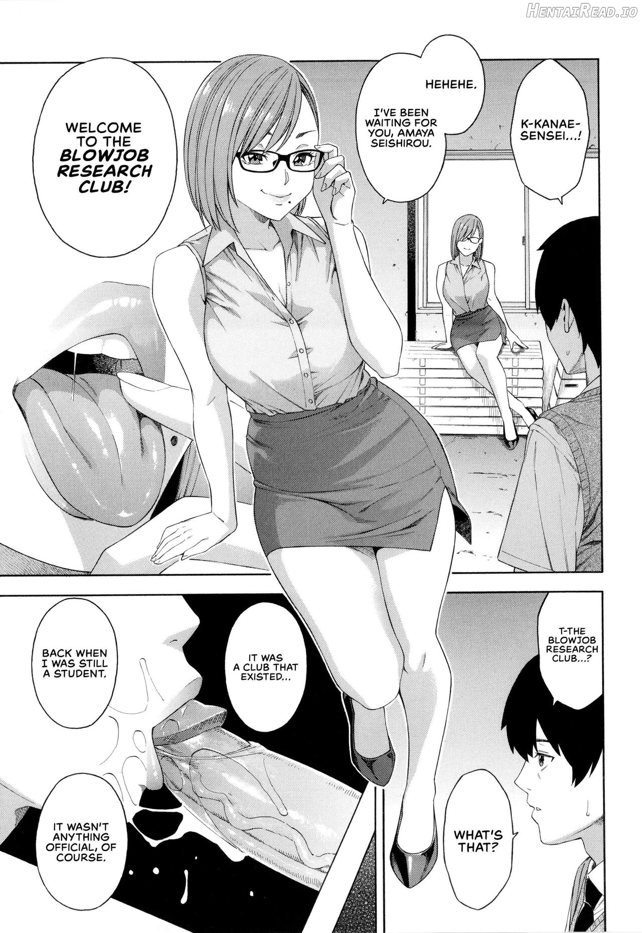 Fellatio Kenkyuubu - Decensored Chapter 1 - page 8