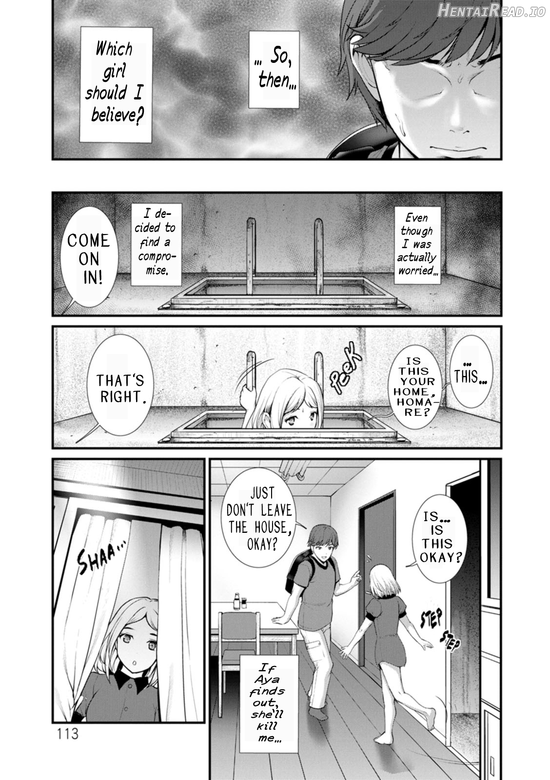 Chika 30m no Mitsugetsu o... - Decensored Chapter 1 - page 113