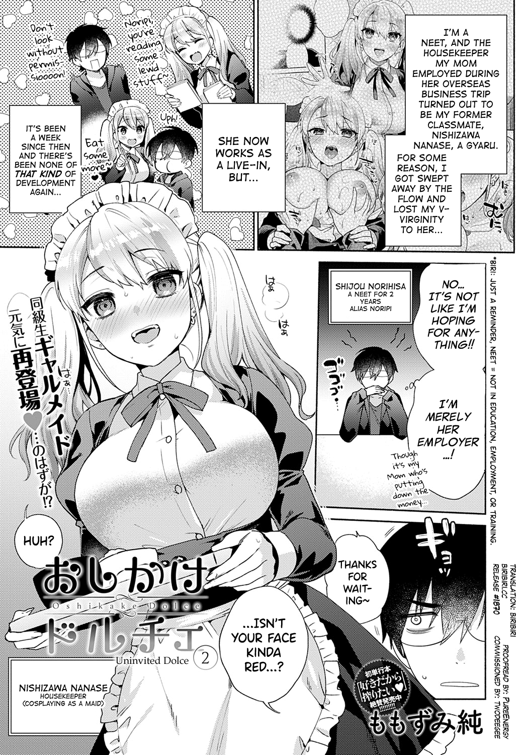 Oshikake Dolce Chapter 2 - page 1