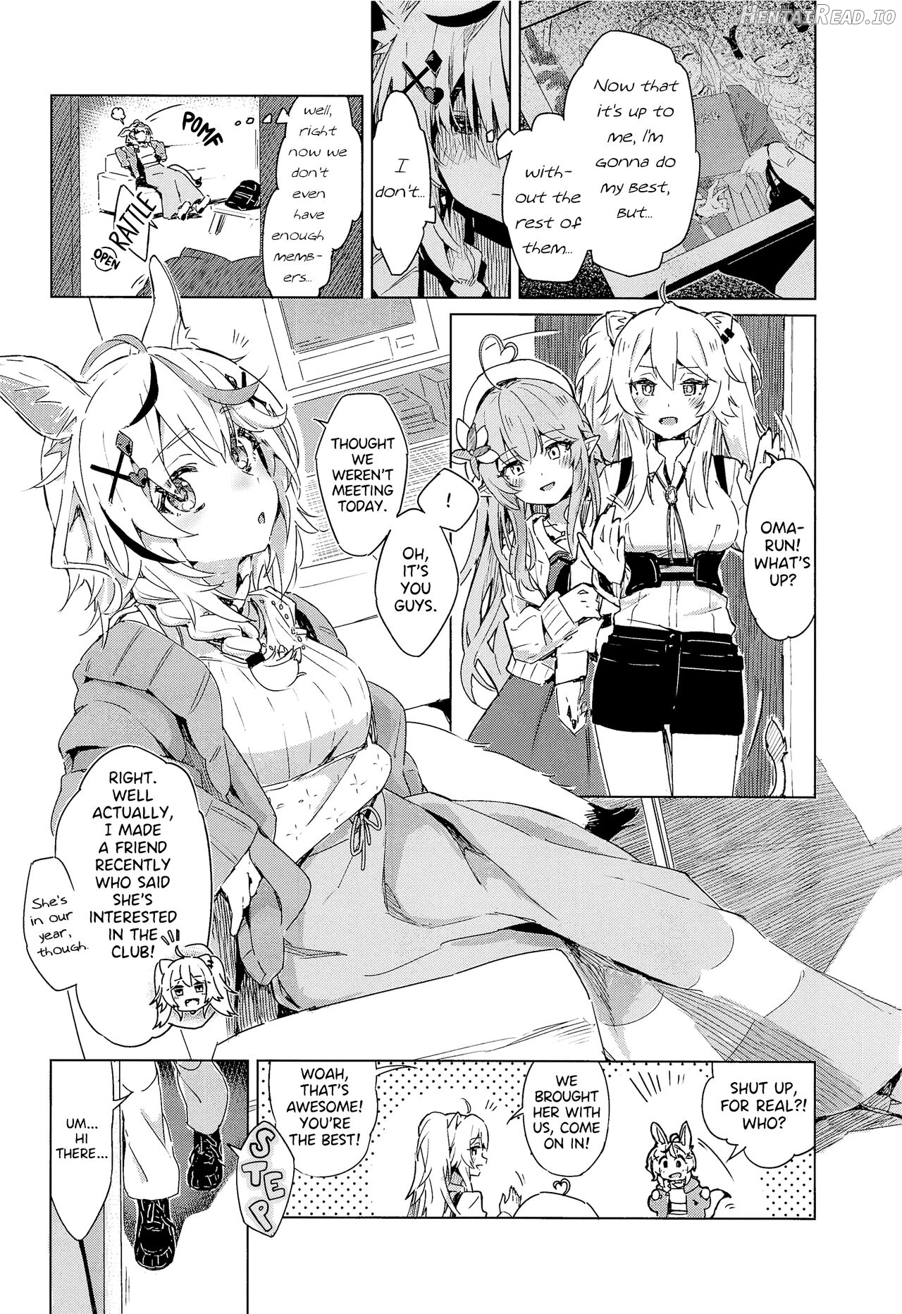 Fennec wa Iseijin no Yume o Miru ka - Does The Fennec Dream of The Lovely Visitor? Chapter 1 - page 3