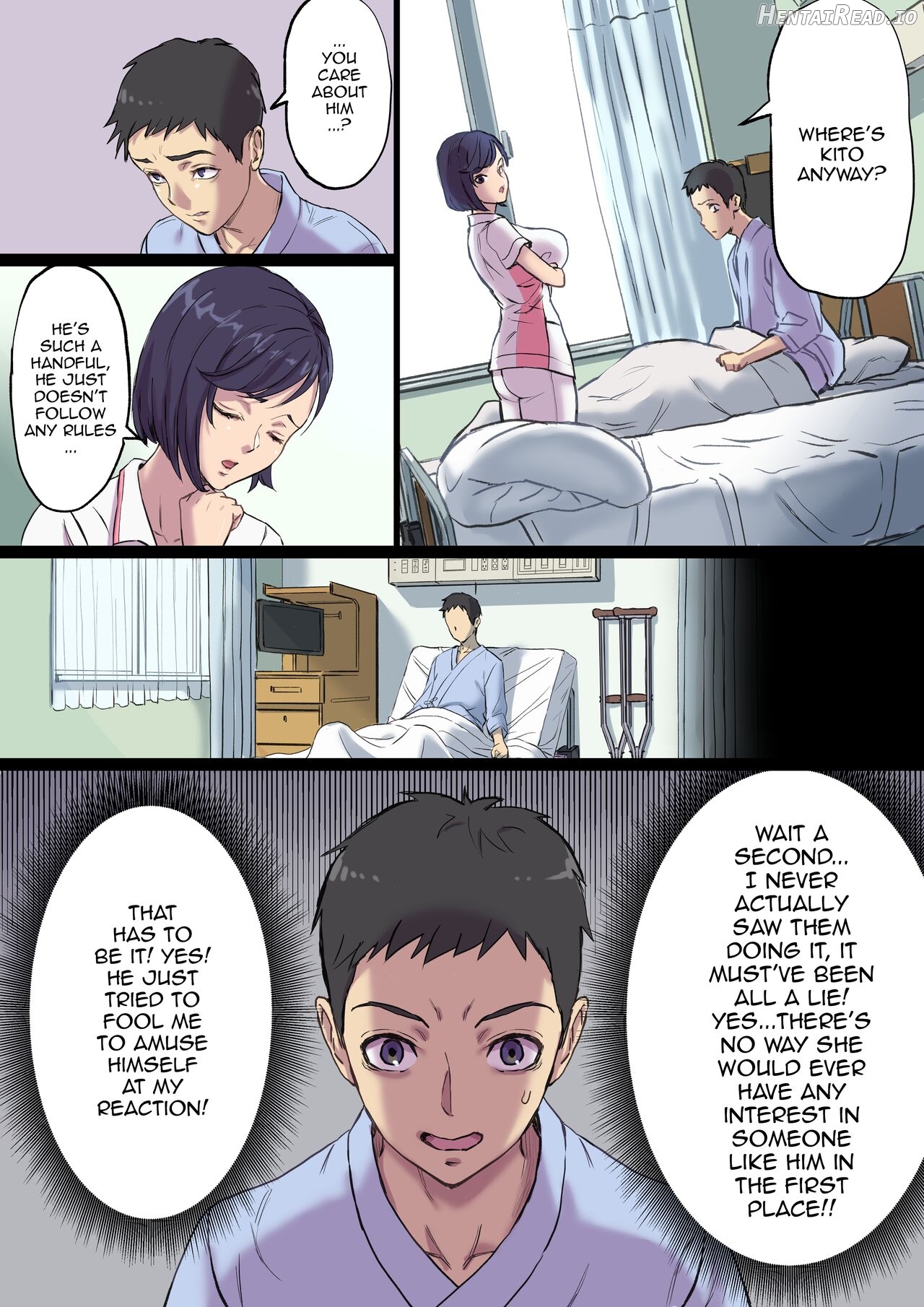 Tonari no Bed de Netorareru Kangoshi Jukubo Chapter 2 - page 14