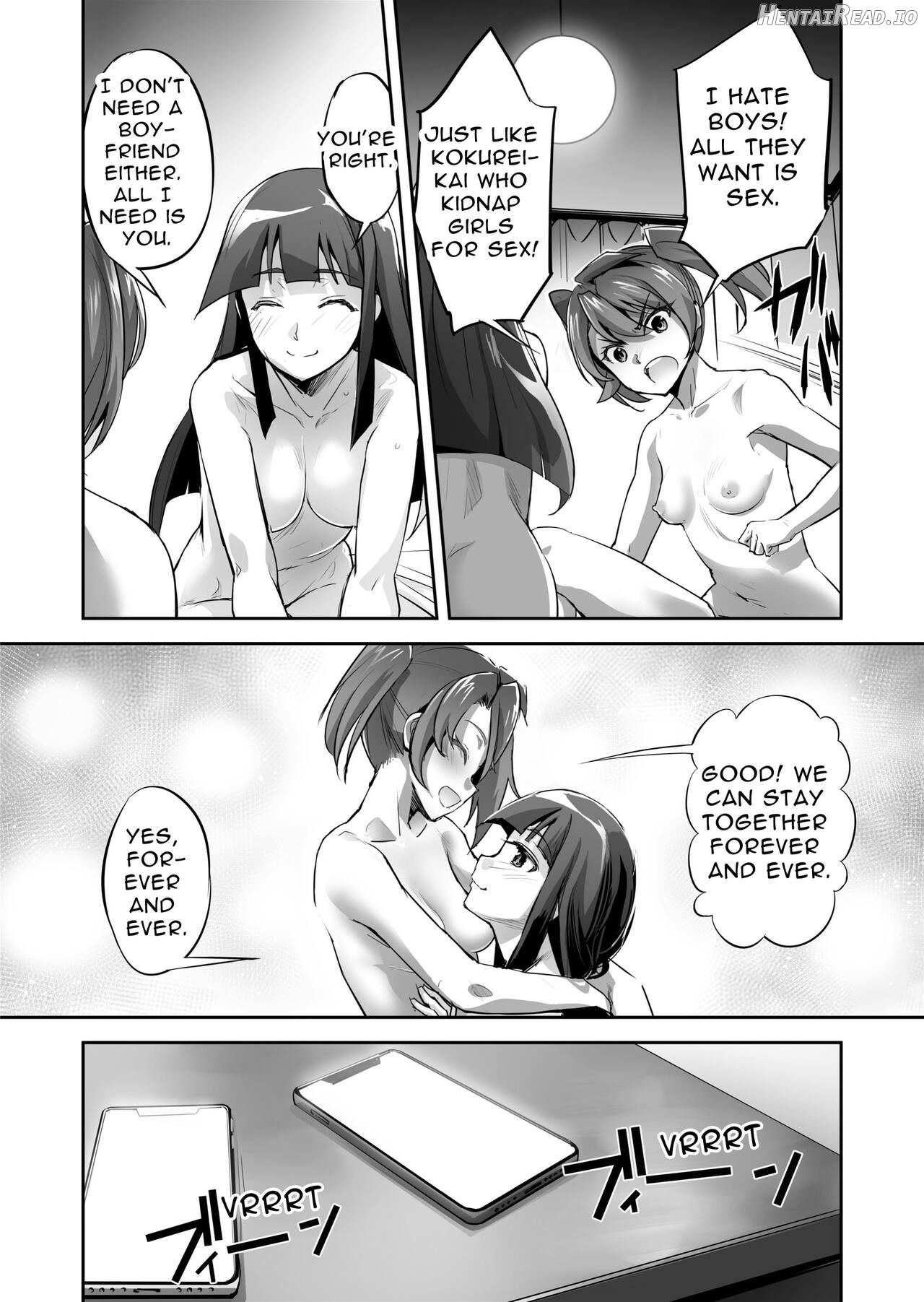 Enhyou Souki Twin Curely Yuri Heroine wa Otoko no Chinpo ni Haiboku suru Zenpen Chapter 1 - page 7