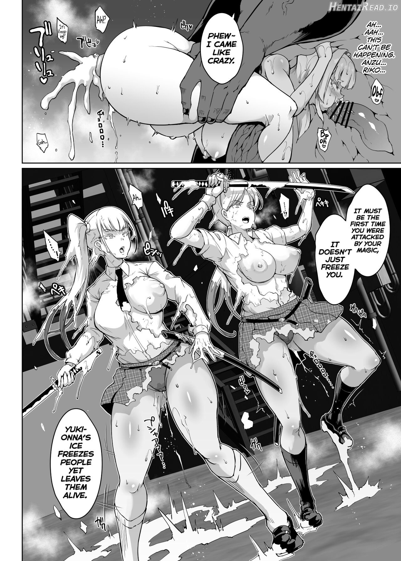 Yukimusume Taima JK & Shinyuu Ryoujoku Manga - Colorized Chapter 1 - page 20