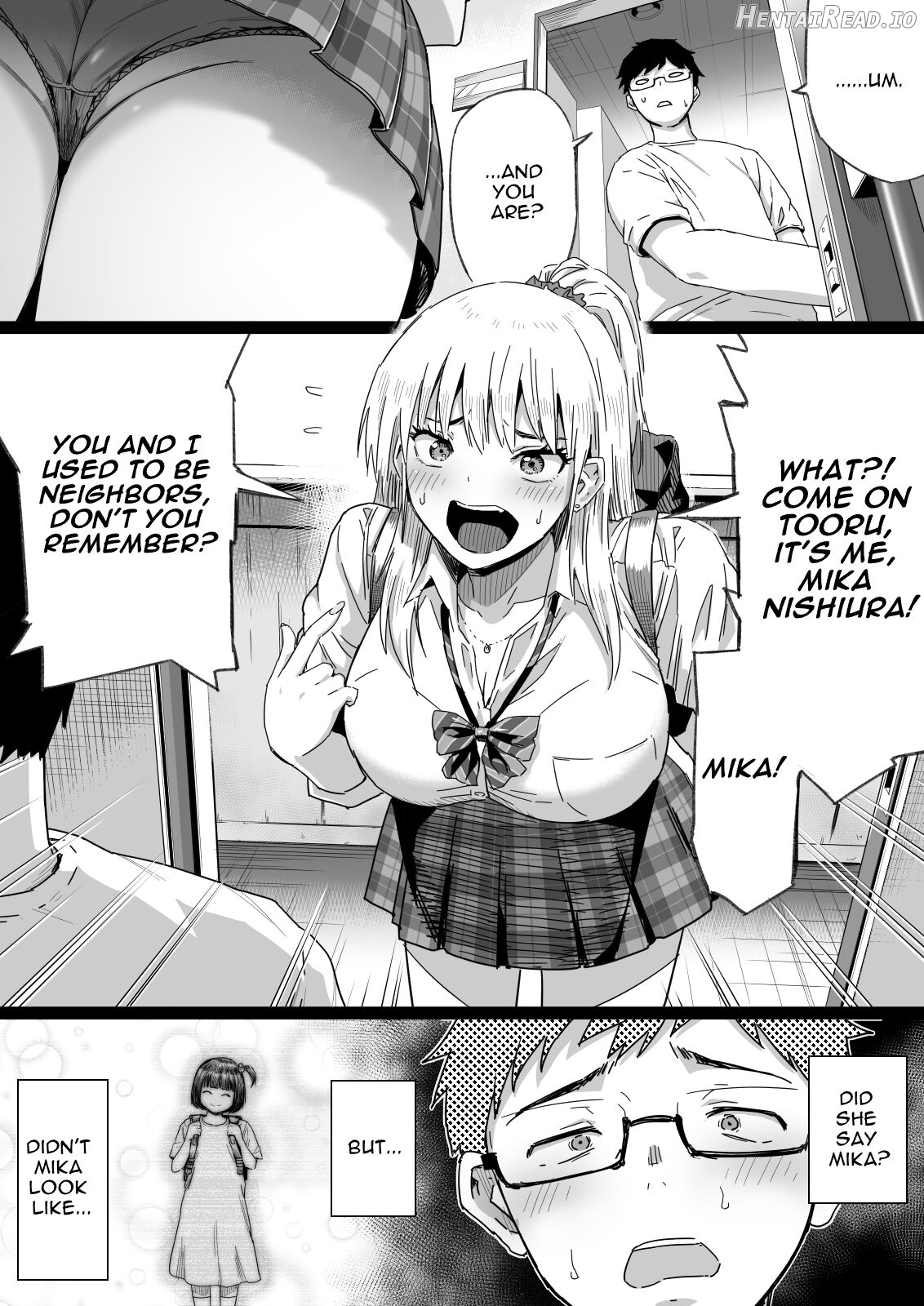 Hisashiburi ni Saikai shita Osananajimi wa Dosukebe Gal ni Nattemashita. Chapter 1 - page 4