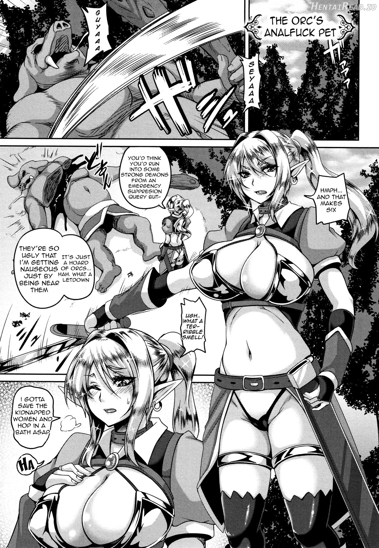 Toraware no Elf Oyako Chapter 3 - page 1