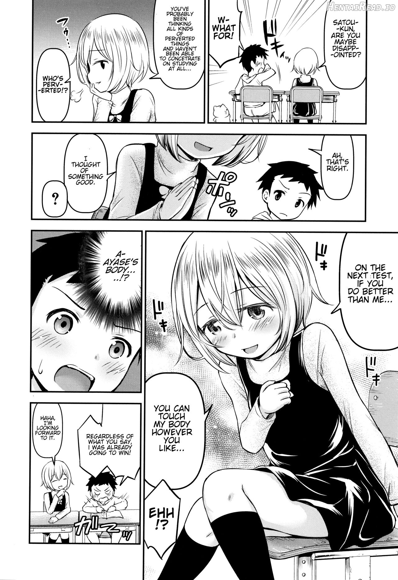 Ayase-san wa Ecchi ni Karakau - Decensored Chapter 1 - page 8